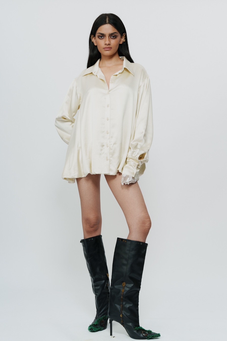 Off White Balloon Shirt