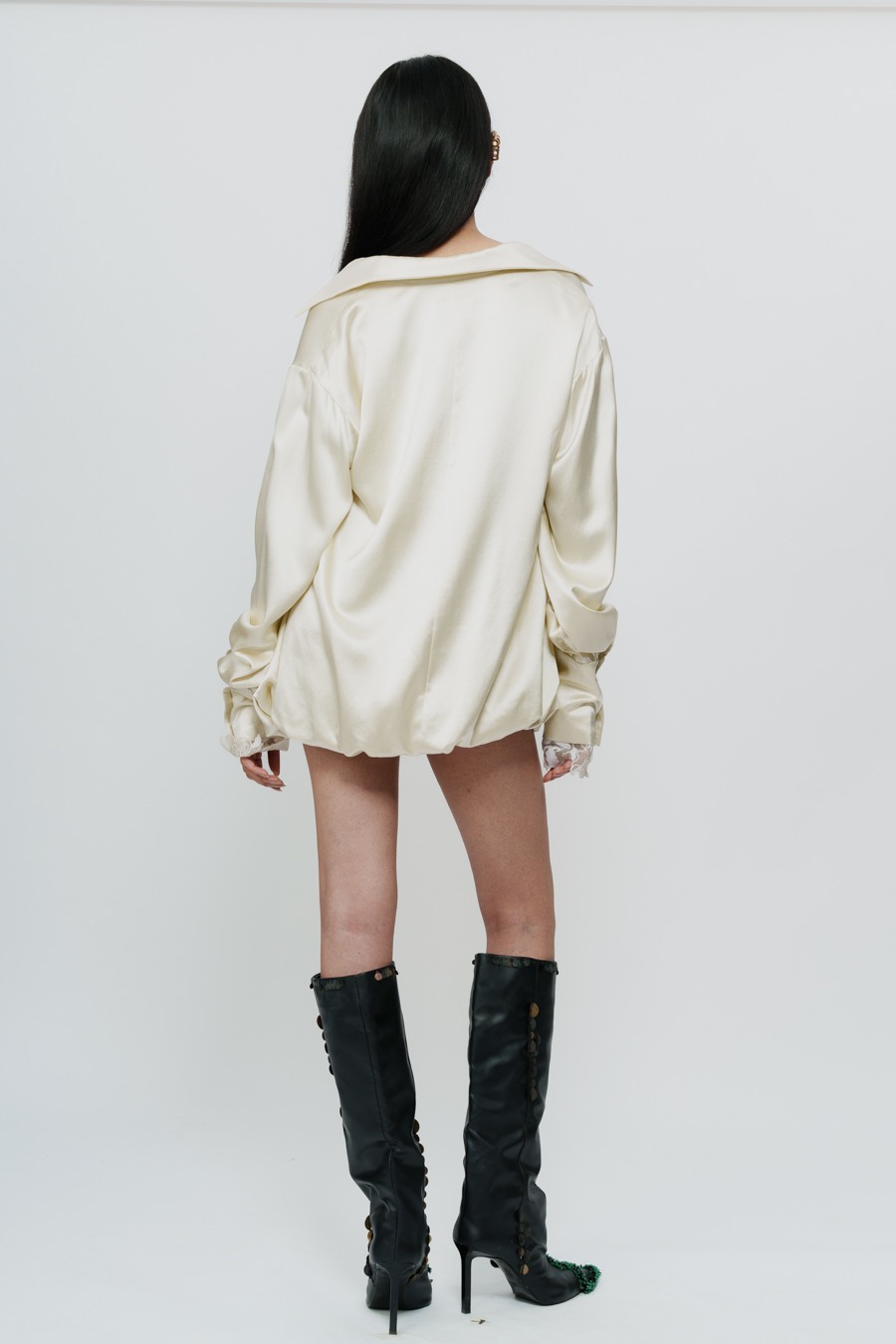 Off White Balloon Shirt