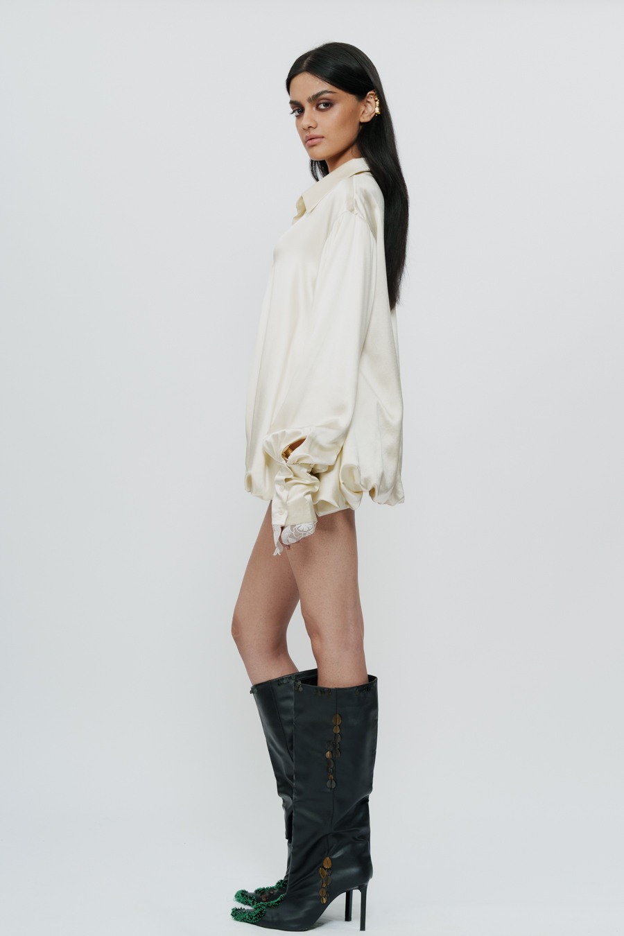 Off White Balloon Shirt