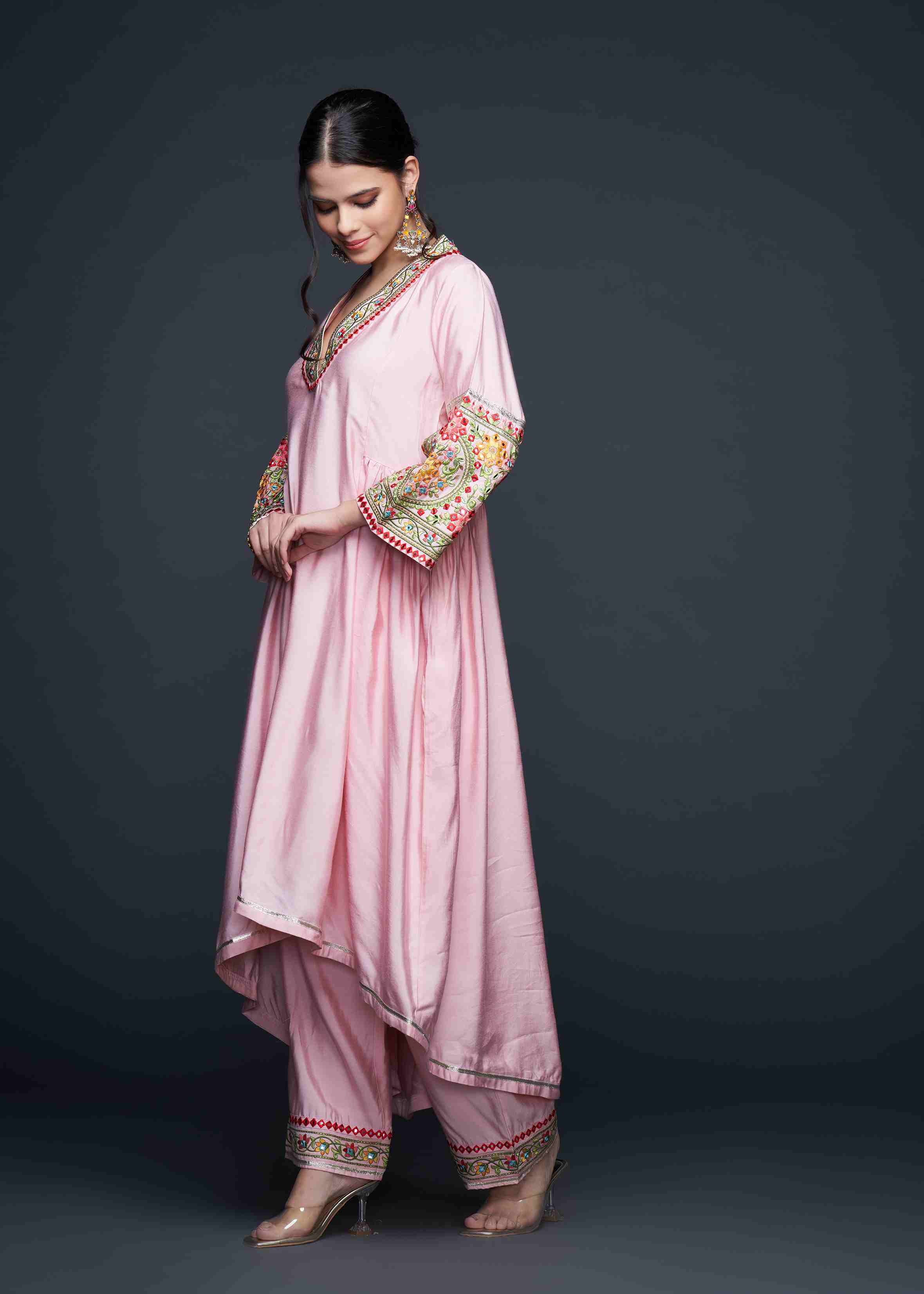 Pink Zoya Gathered Tunic