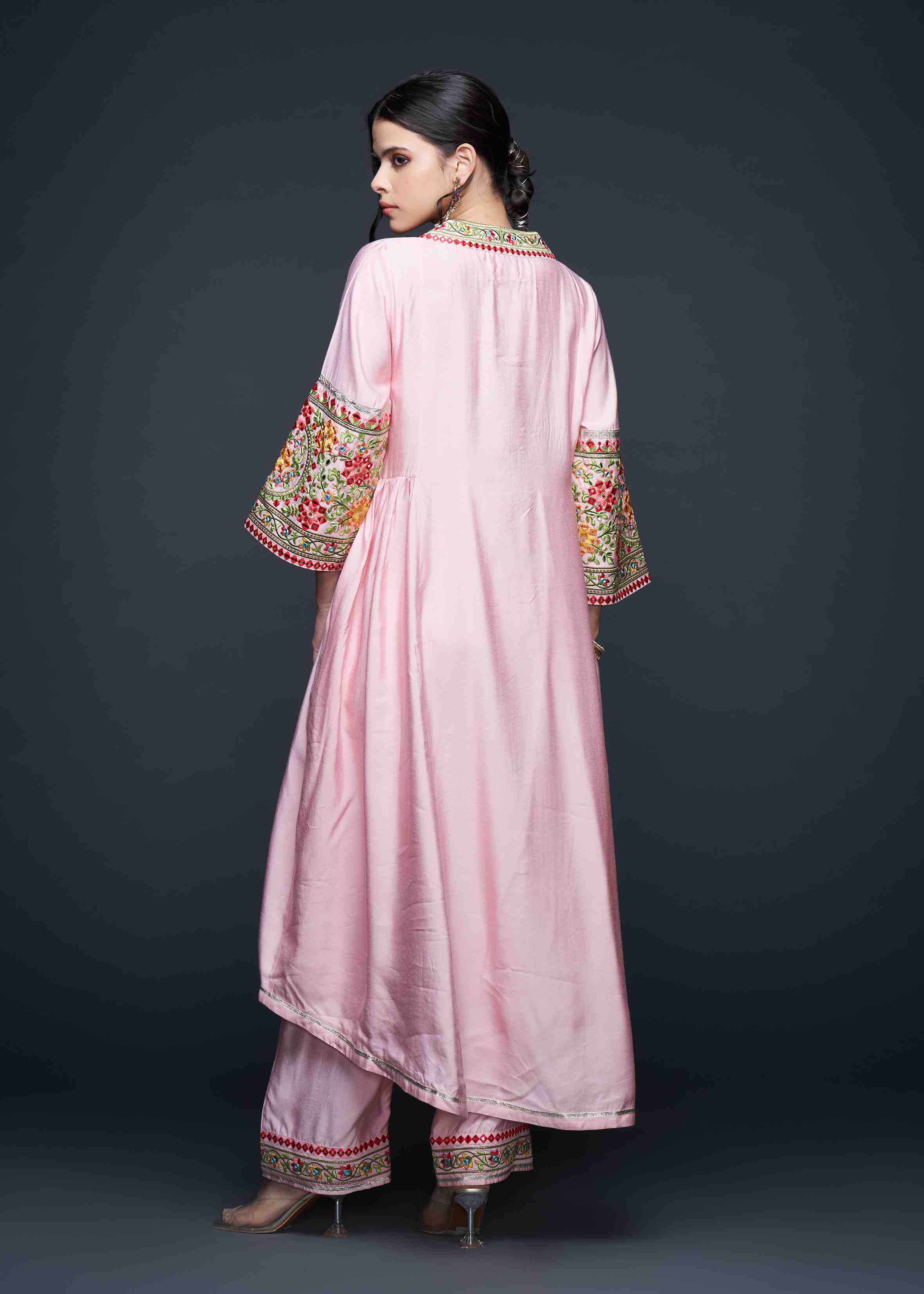 Pink Zoya Gathered Tunic