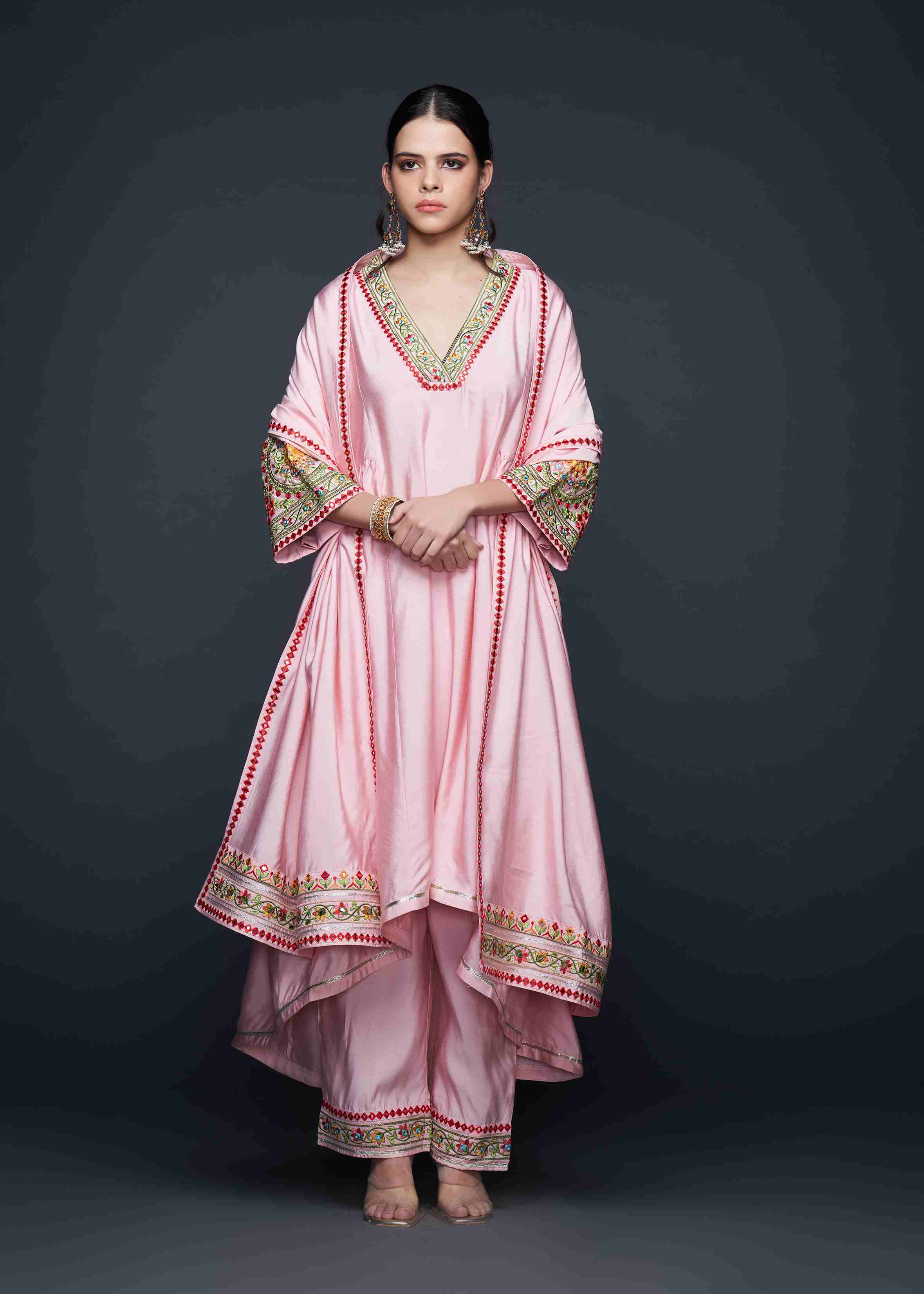 Pink Zoya Gathered Tunic