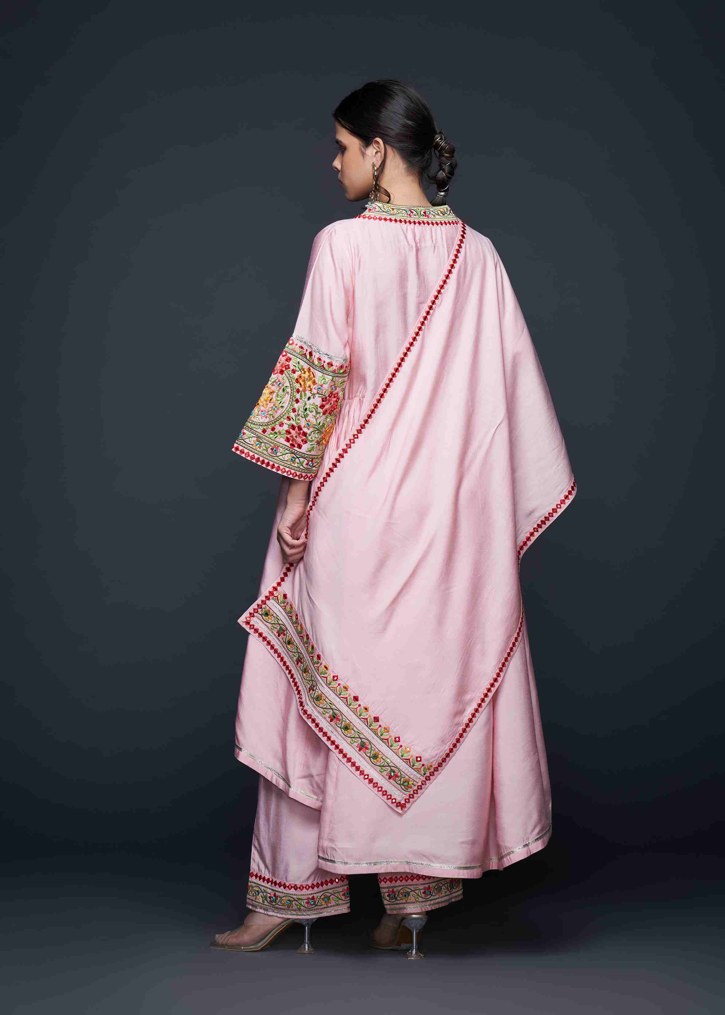 Pink Zoya Gathered Tunic