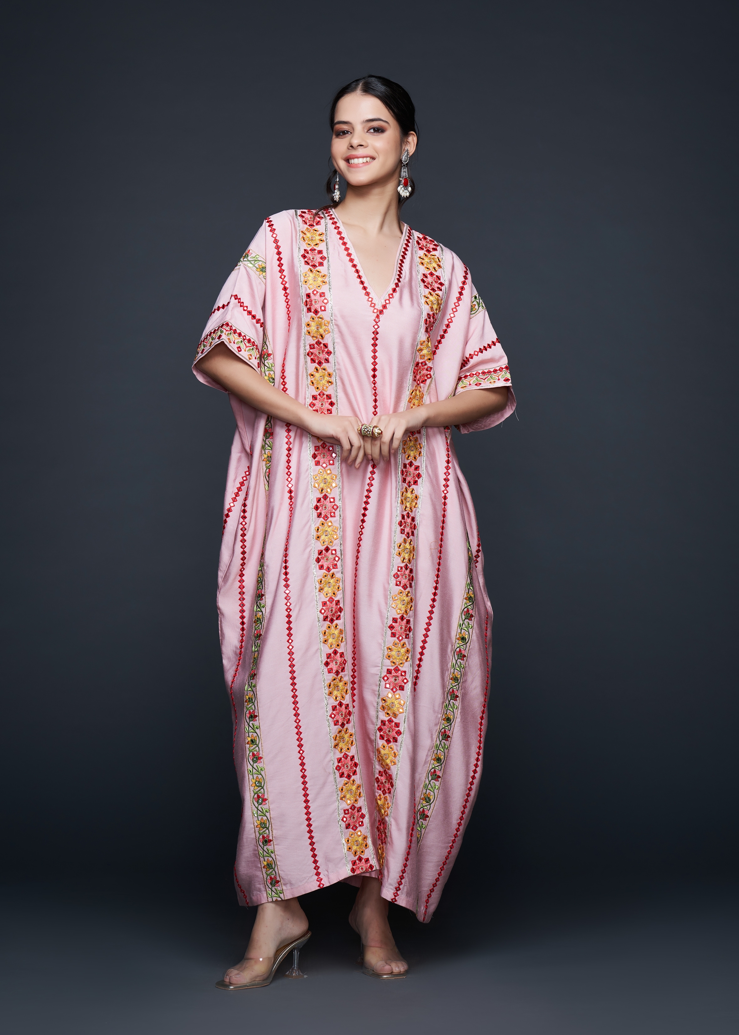 Pink Zoya Kaftan