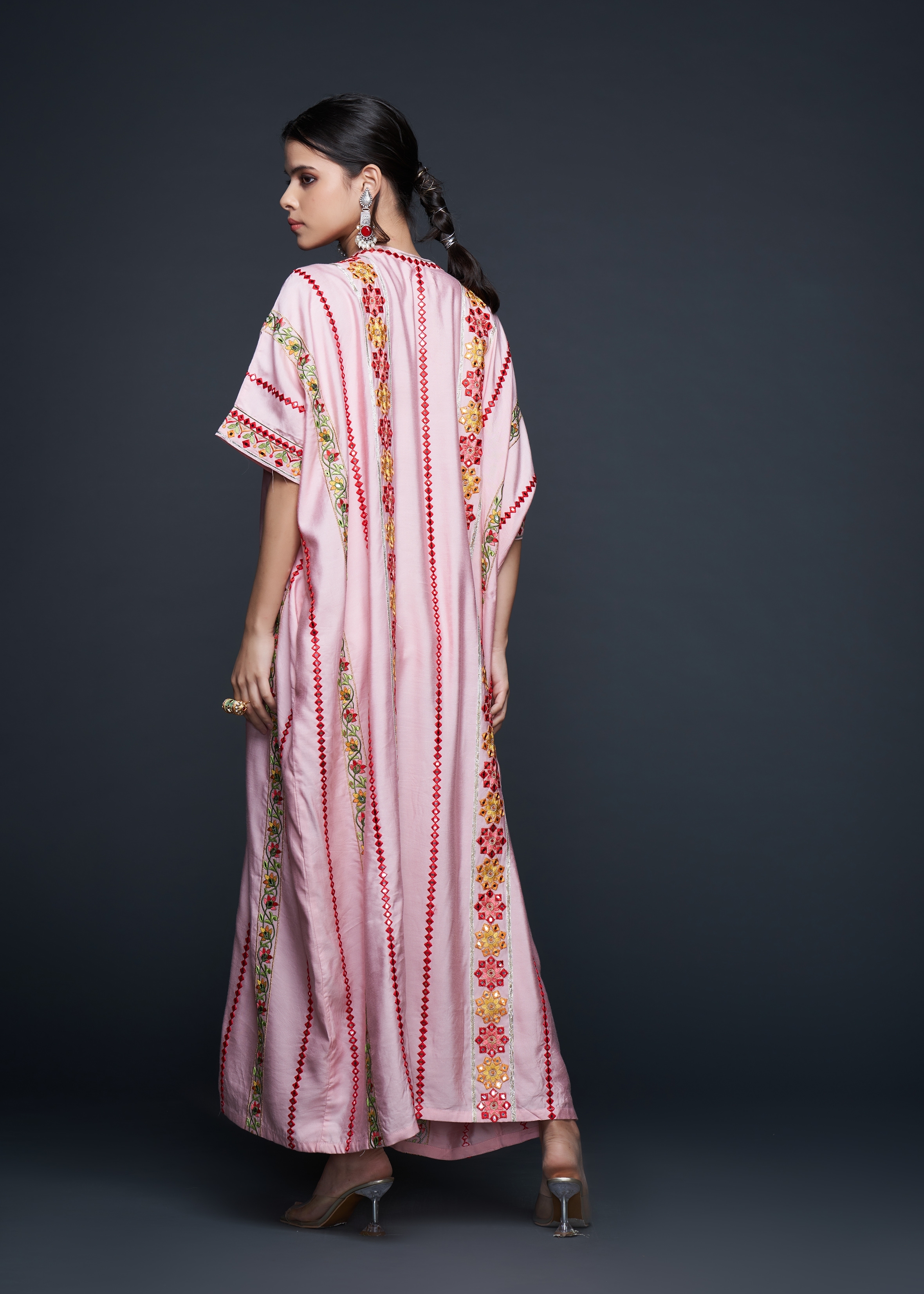 Pink Zoya Kaftan