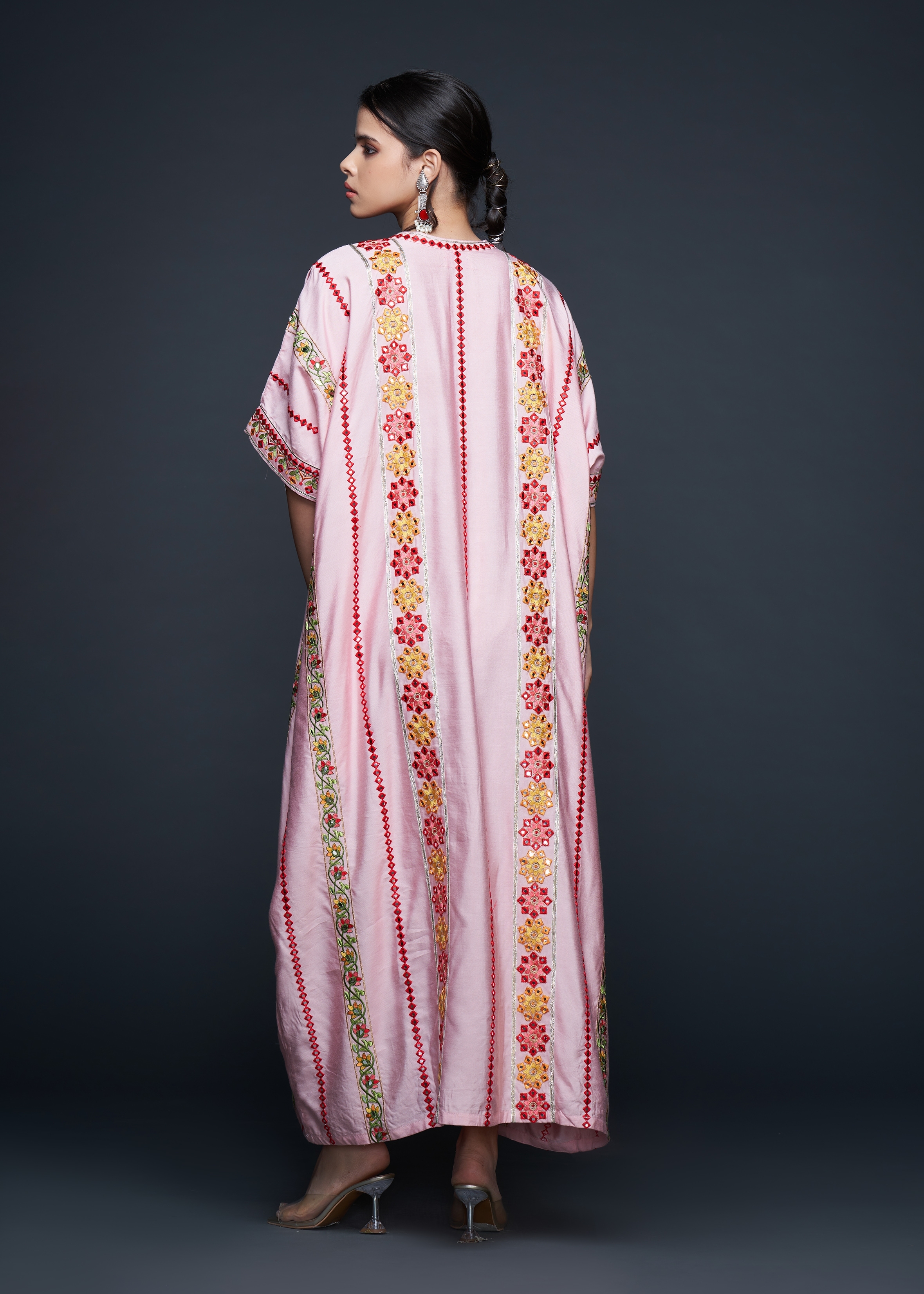 Pink Zoya Kaftan