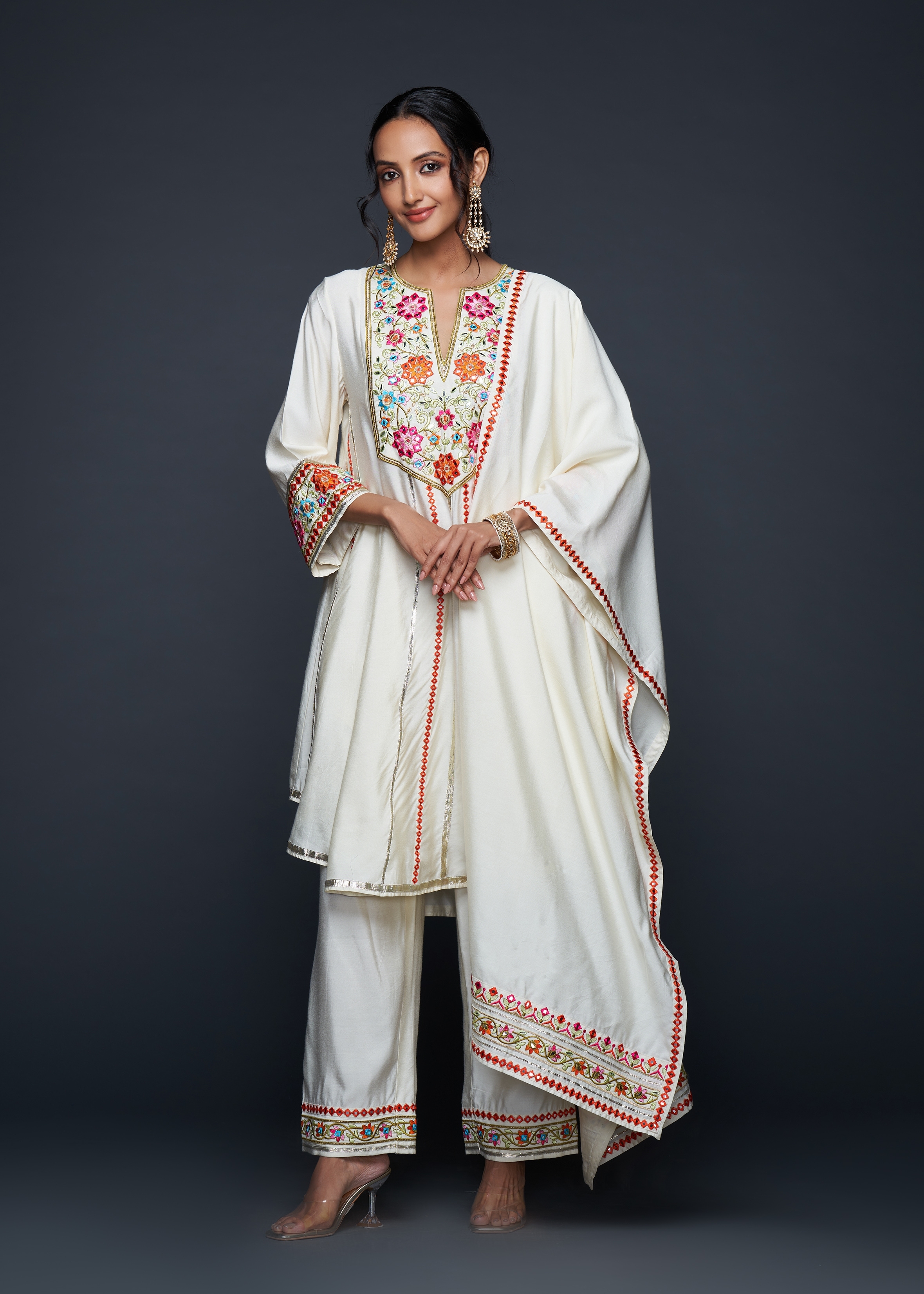 Off-White Zoya Dupatta