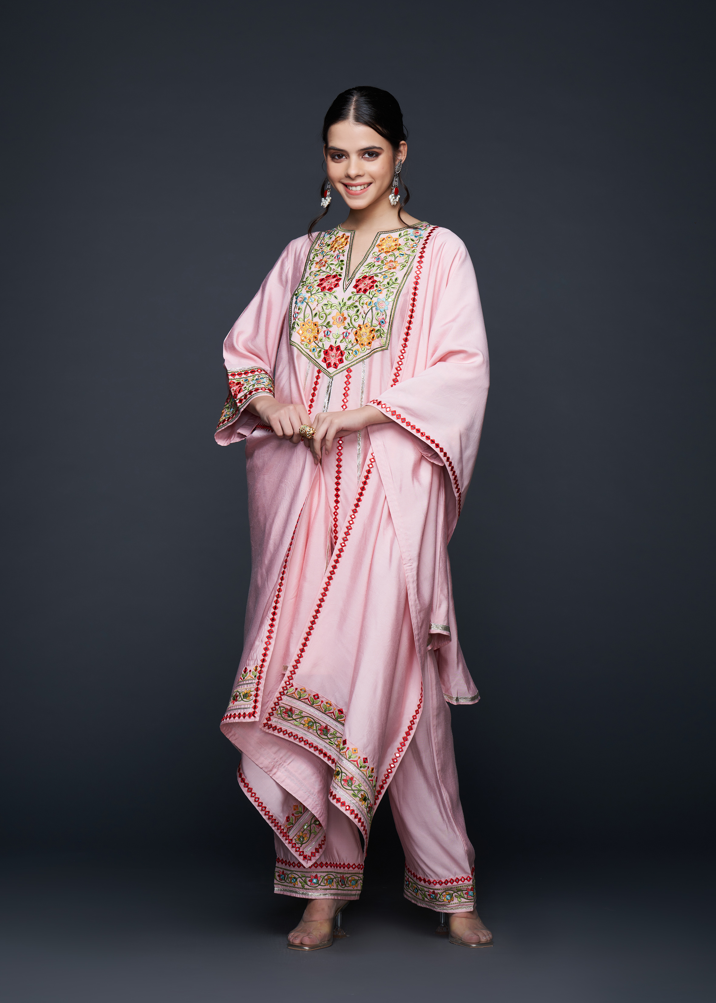 Pink Zoya Dupatta