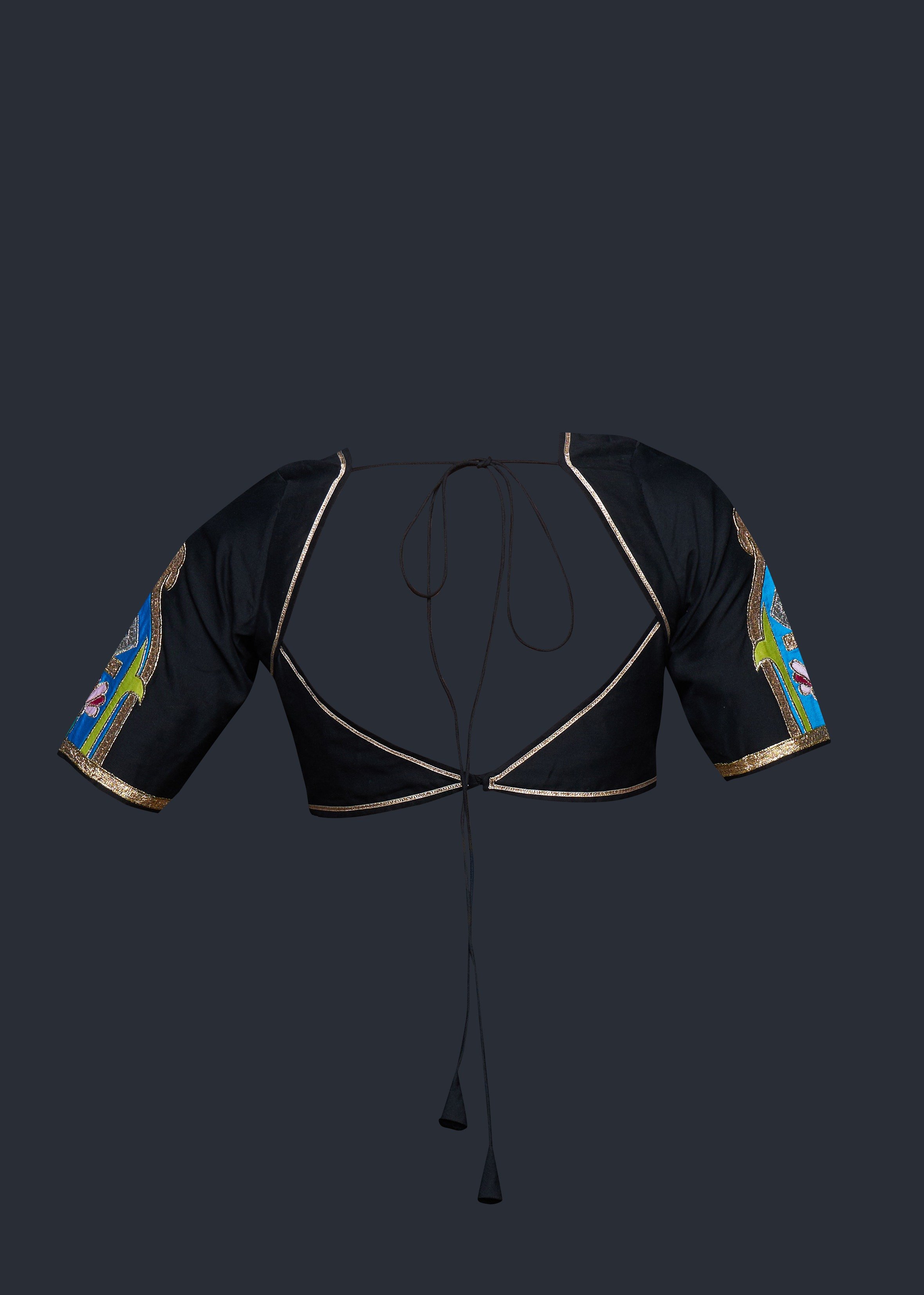 Black Gota Architecture Blouse