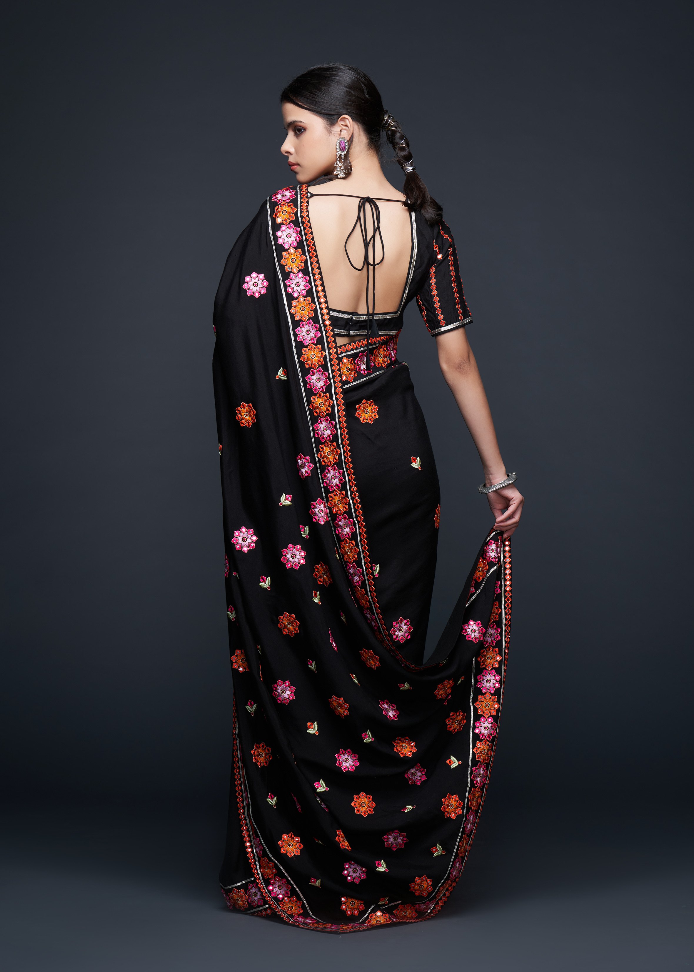 Black Zoya Blouse