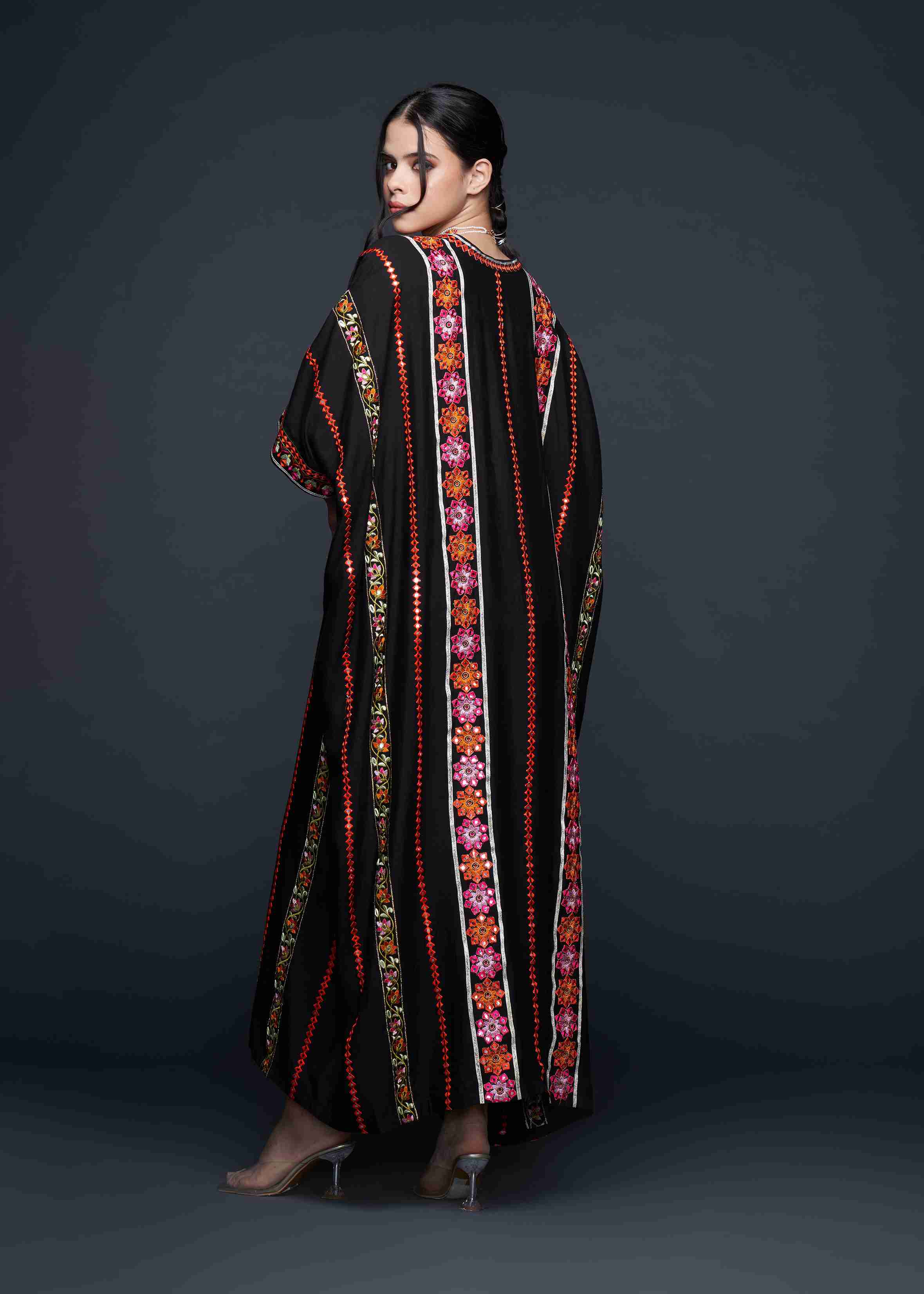 Black Zoya Kaftan