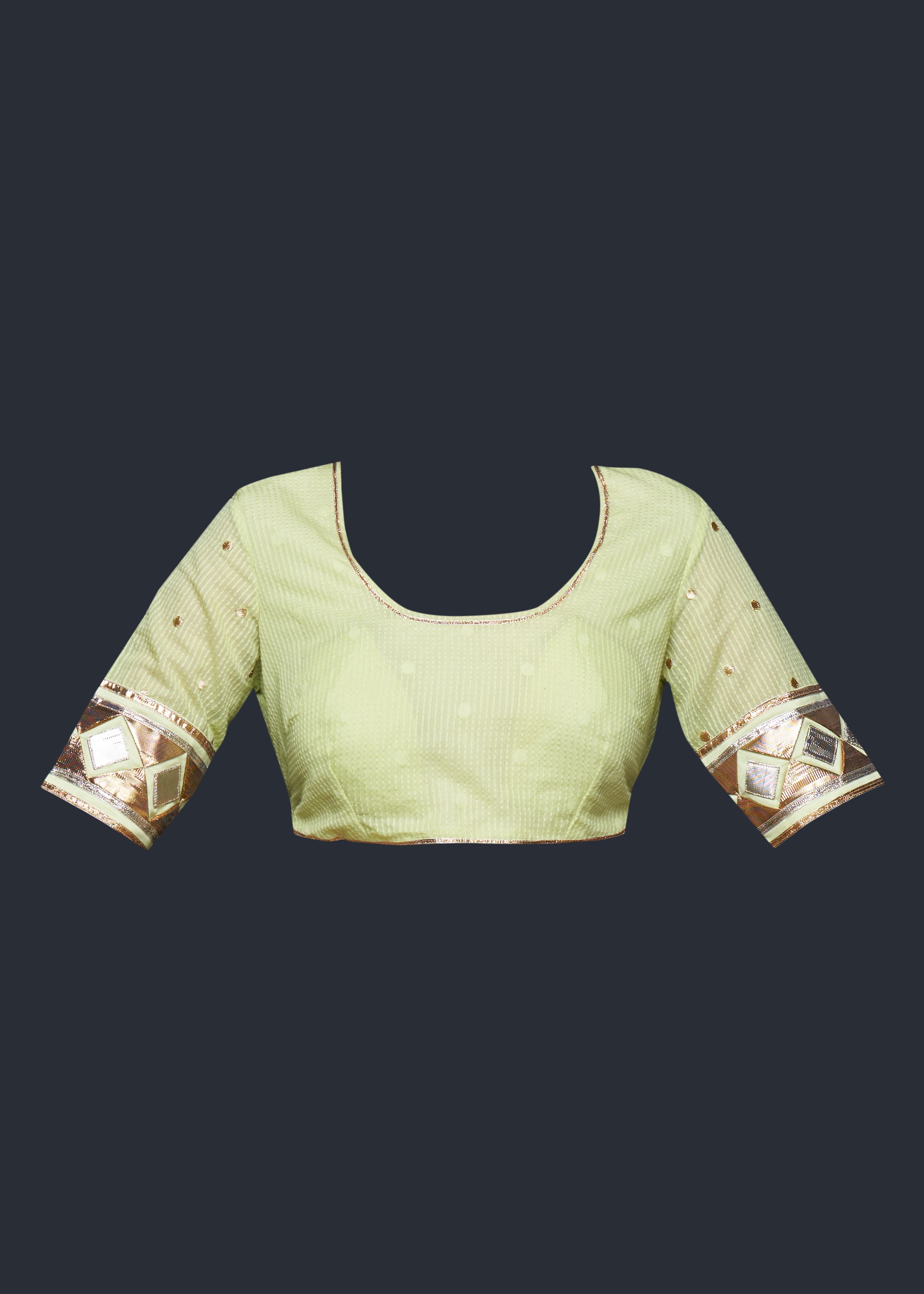 Pista Green Gota Blouse