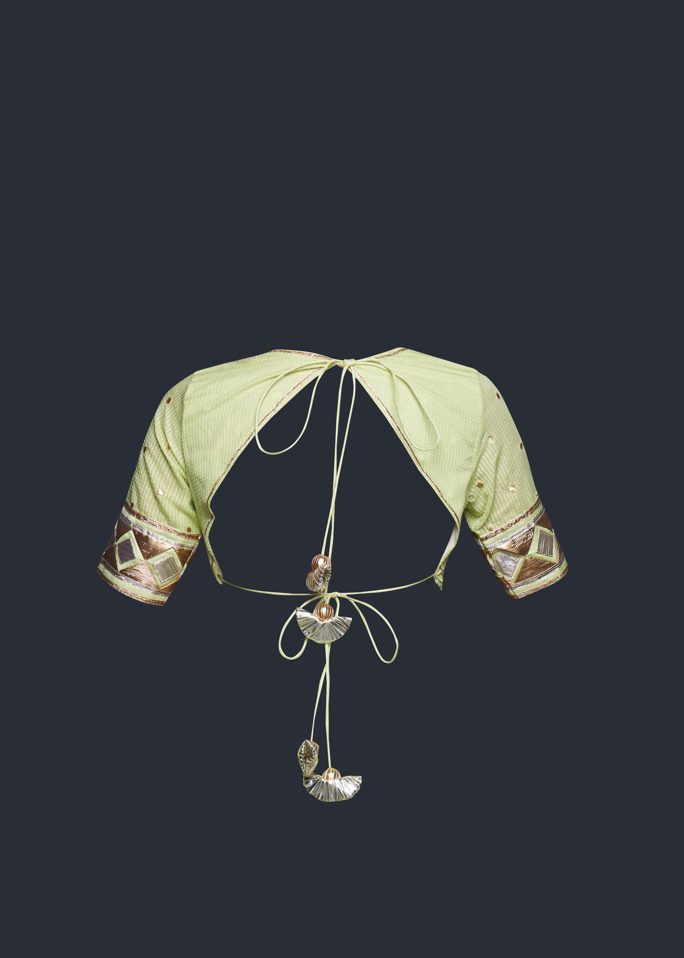Pista Green Gota Blouse