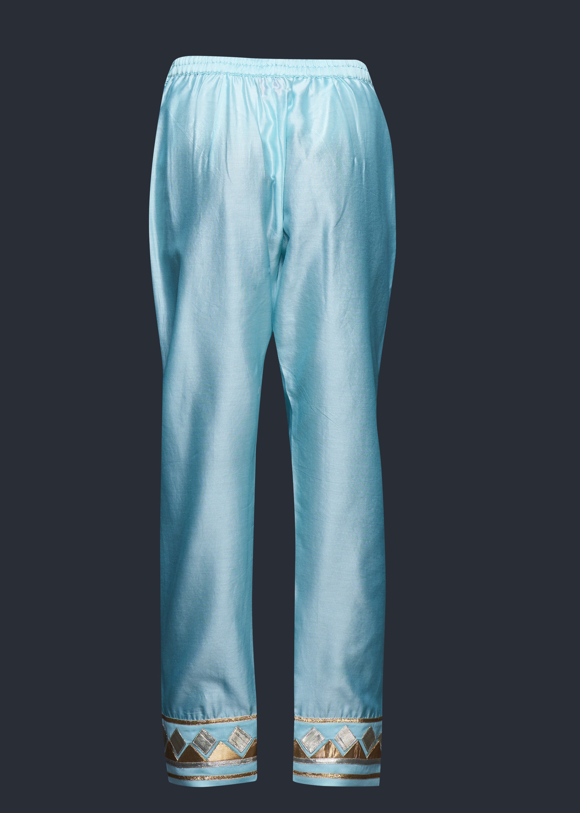 Blue Gota Pencil Pant