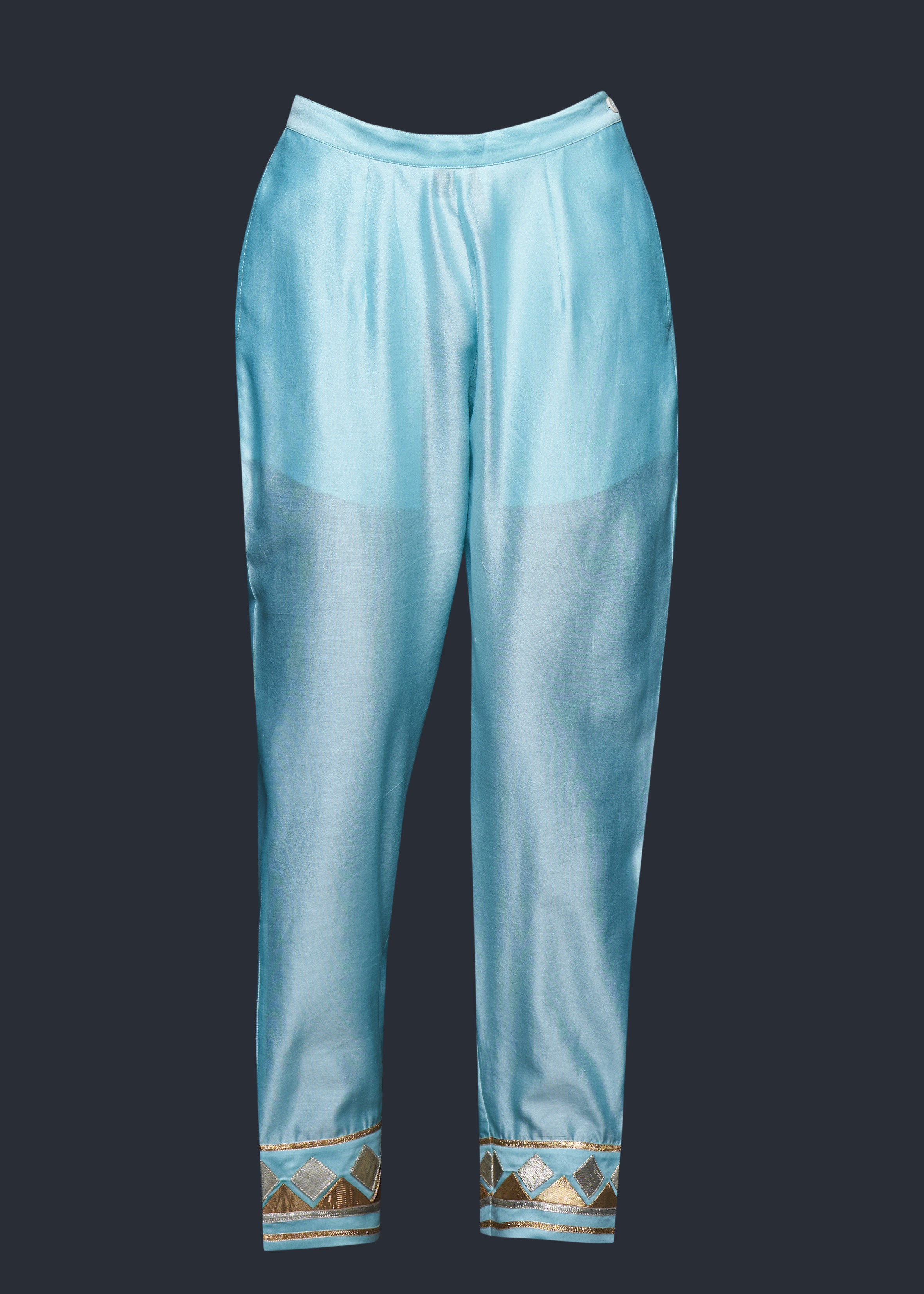 Blue Gota Pencil Pant