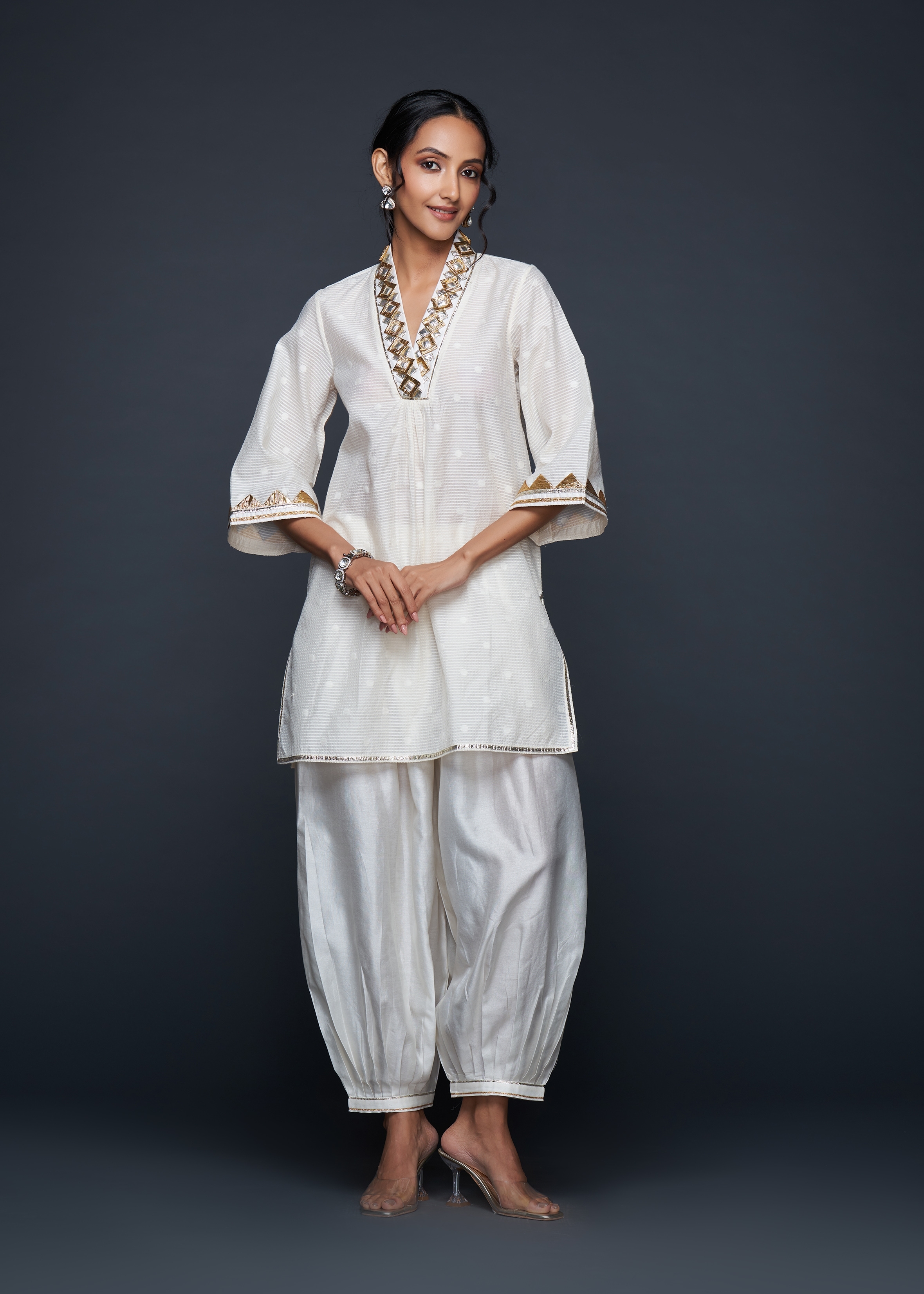 Off-White Gota Salwar