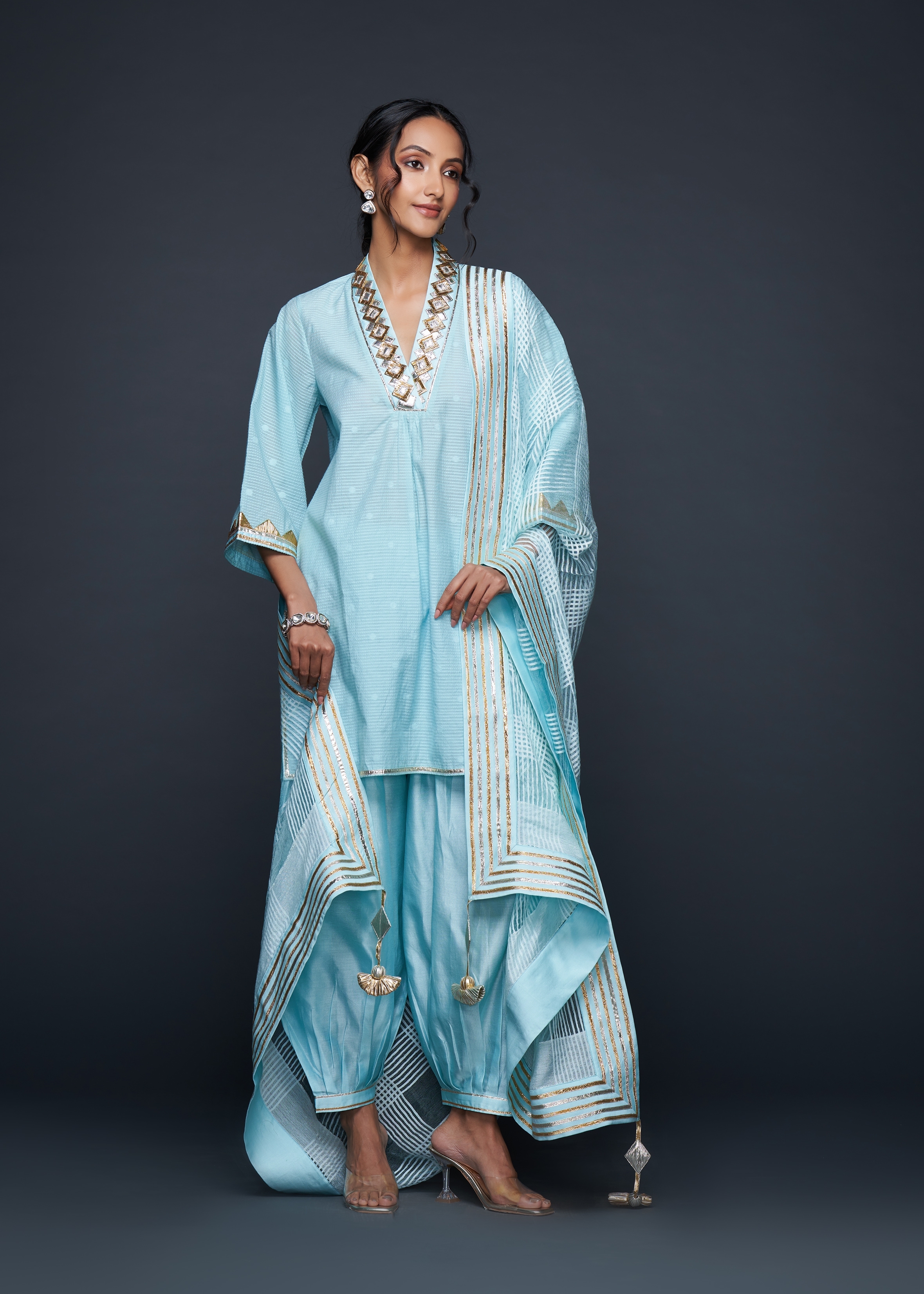 Blue Gota Tunic