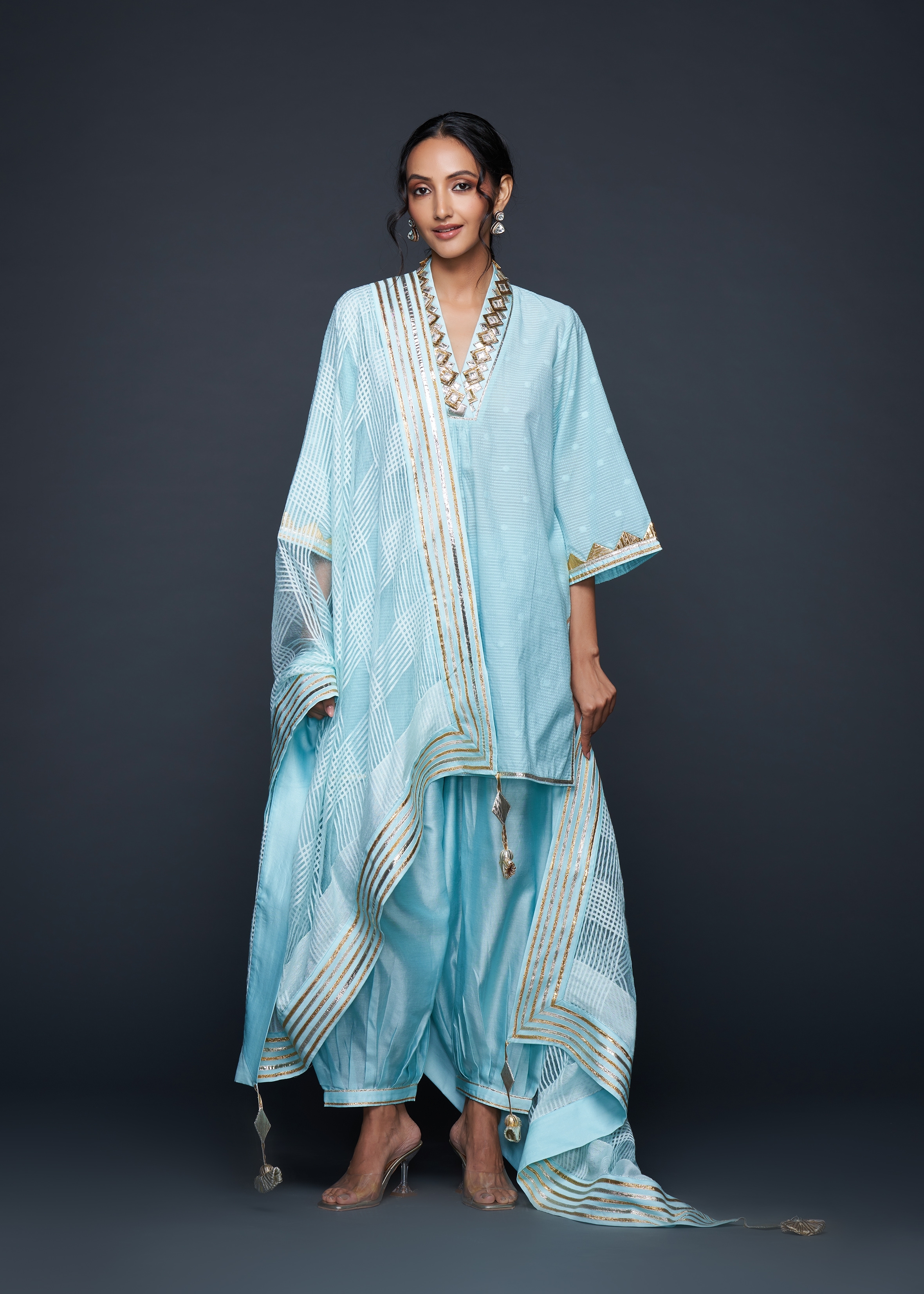 Blue Gota Tunic