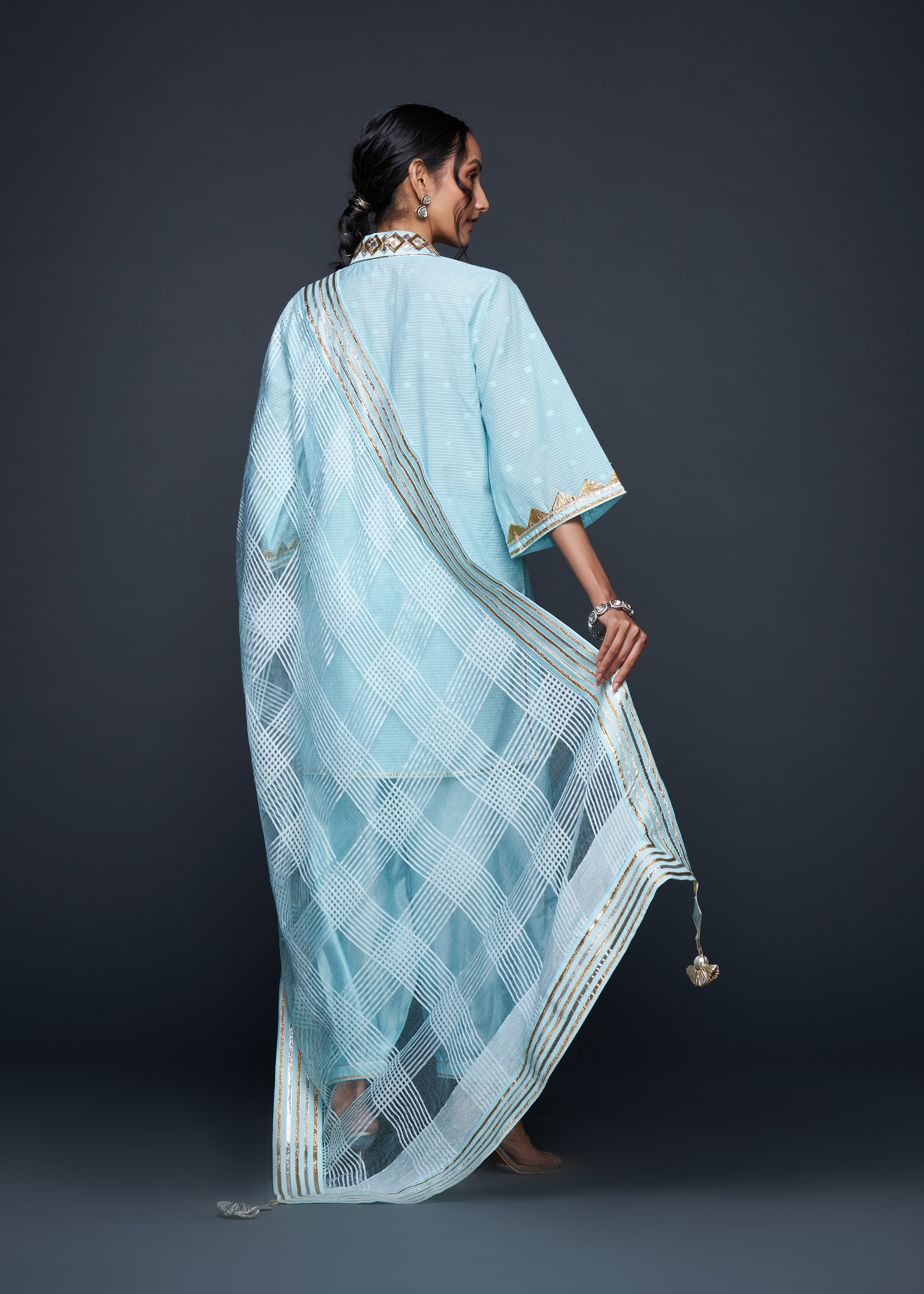 Blue Gota Tunic