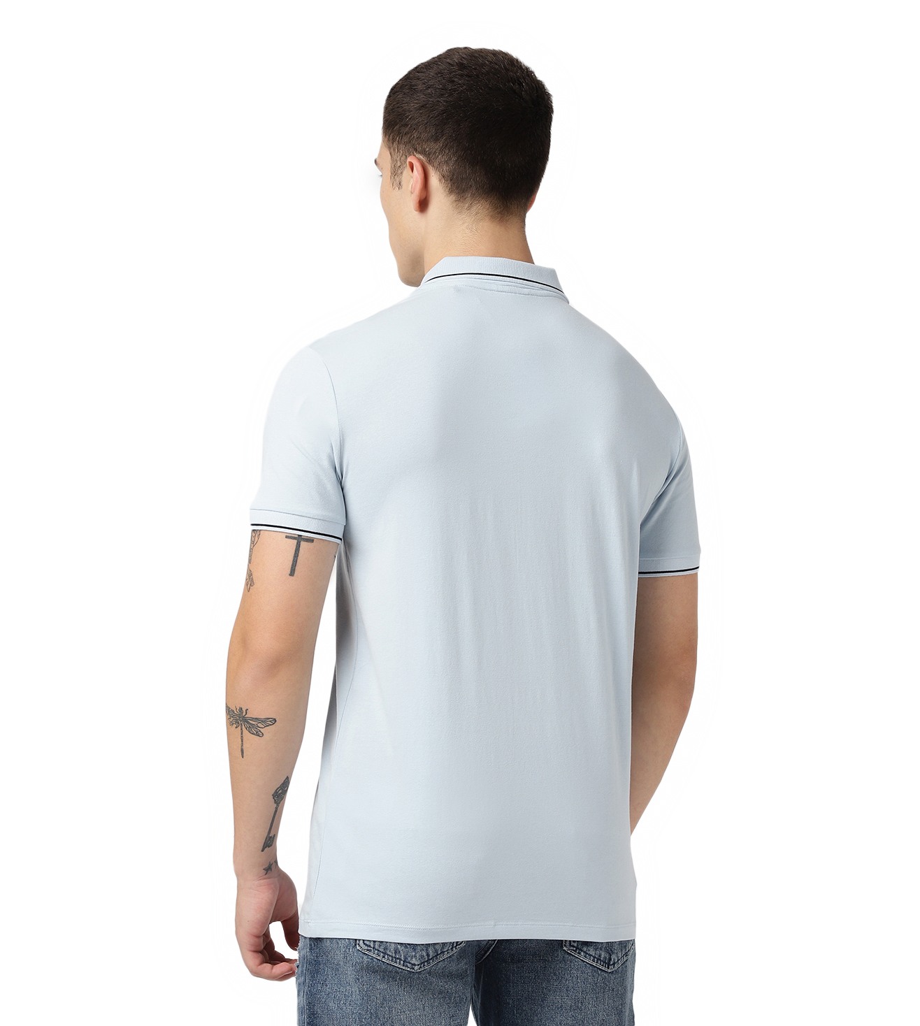Armani jeans polo t shirt outlet