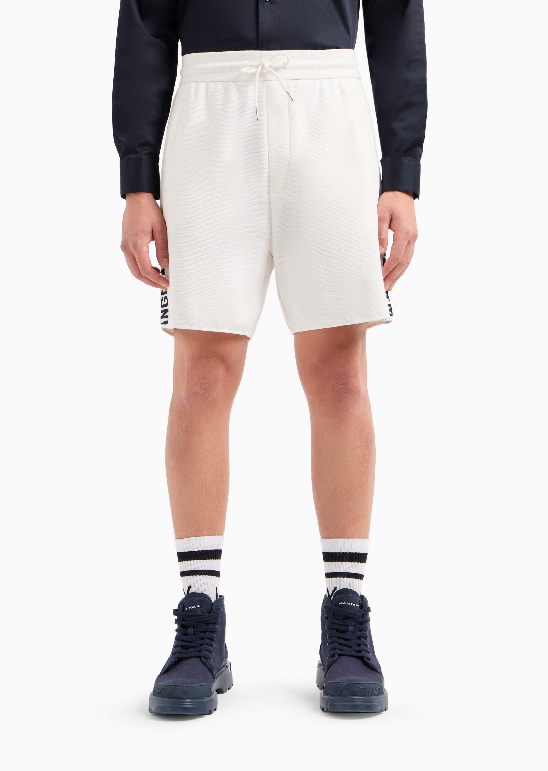 Armani jersey shorts deals