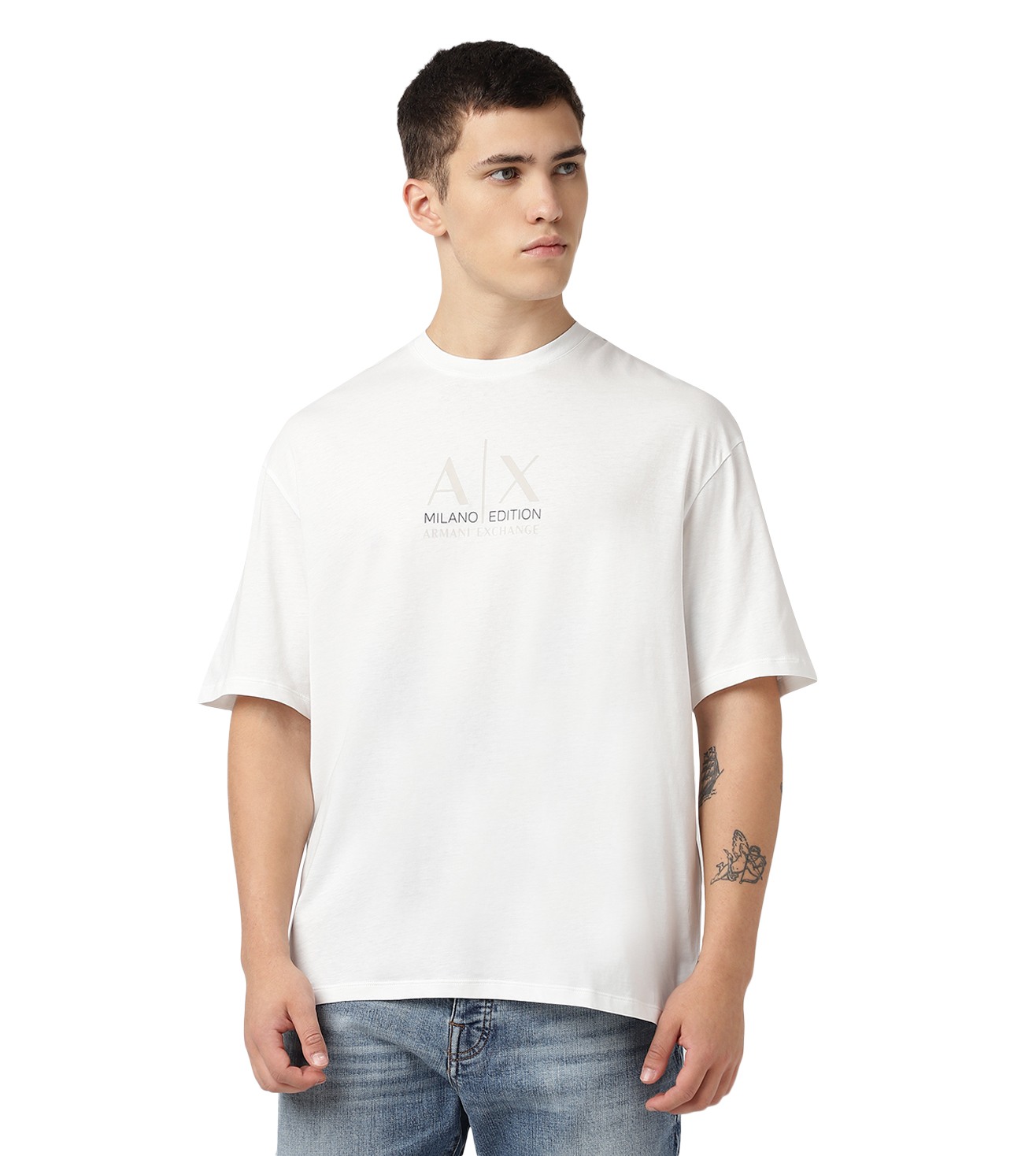 Milano Edition Crew Neck Loose Fit T Shirt Men s T shirt