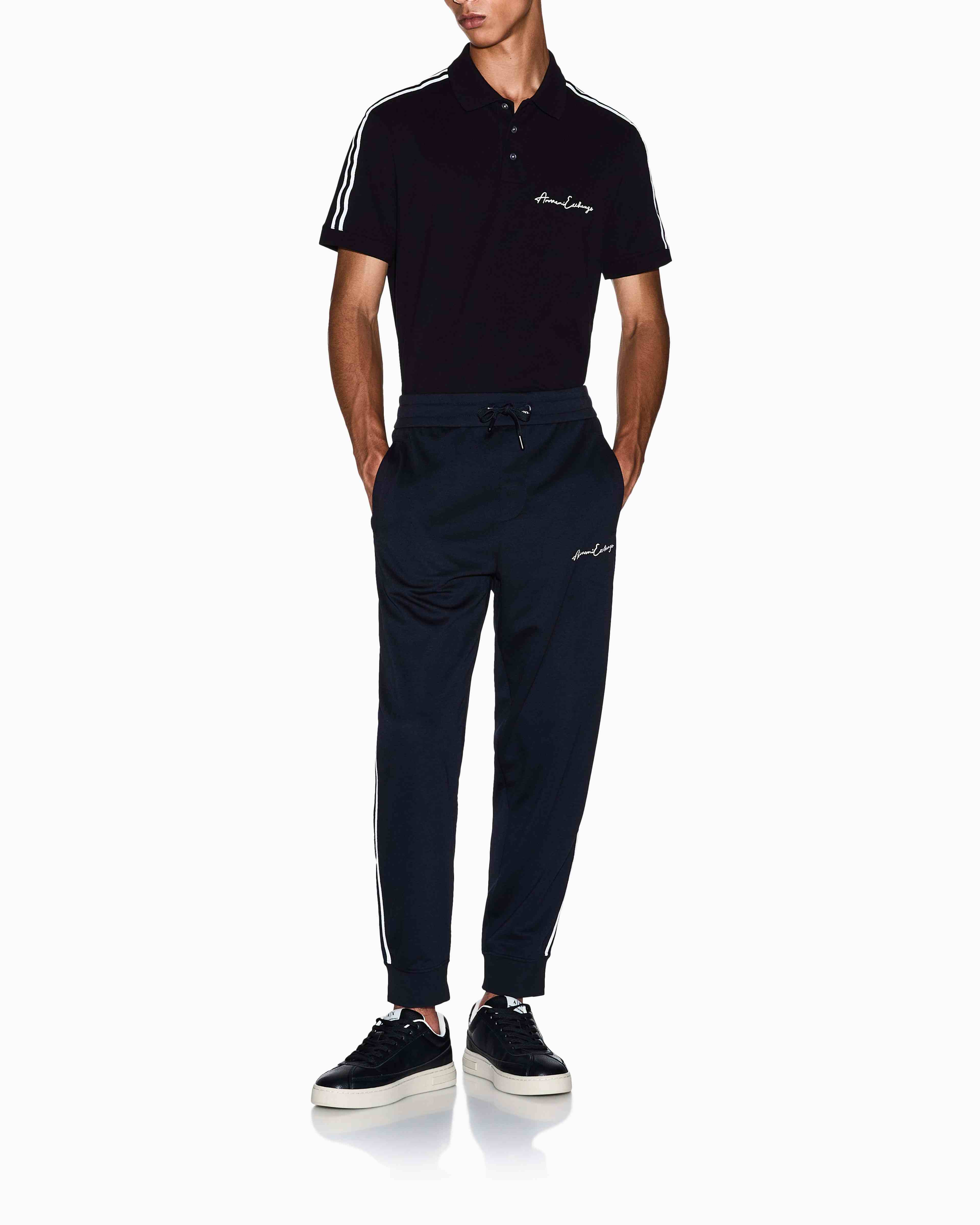 Men's Black Signature Polo Shirt