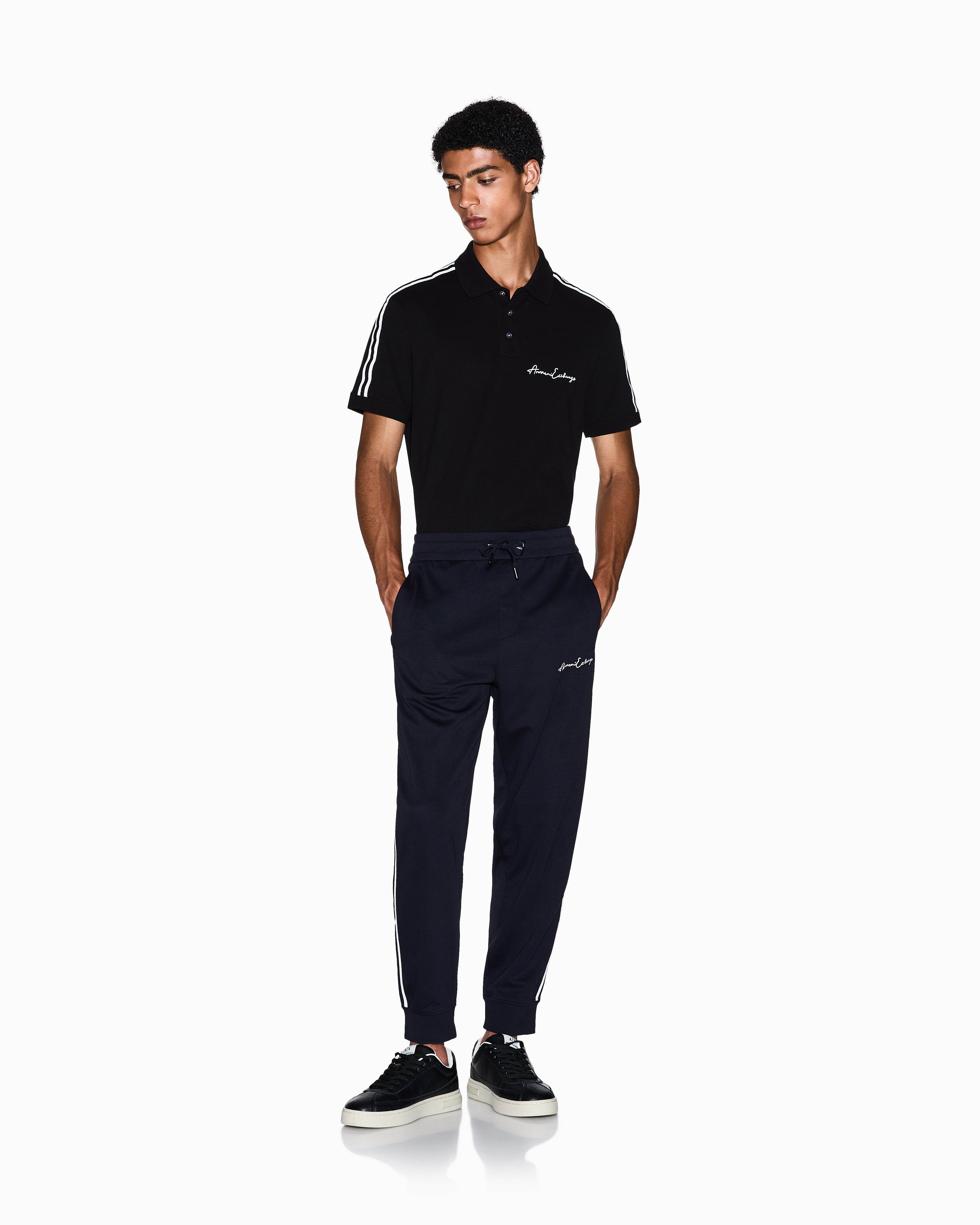 Men's Black Signature Polo Shirt