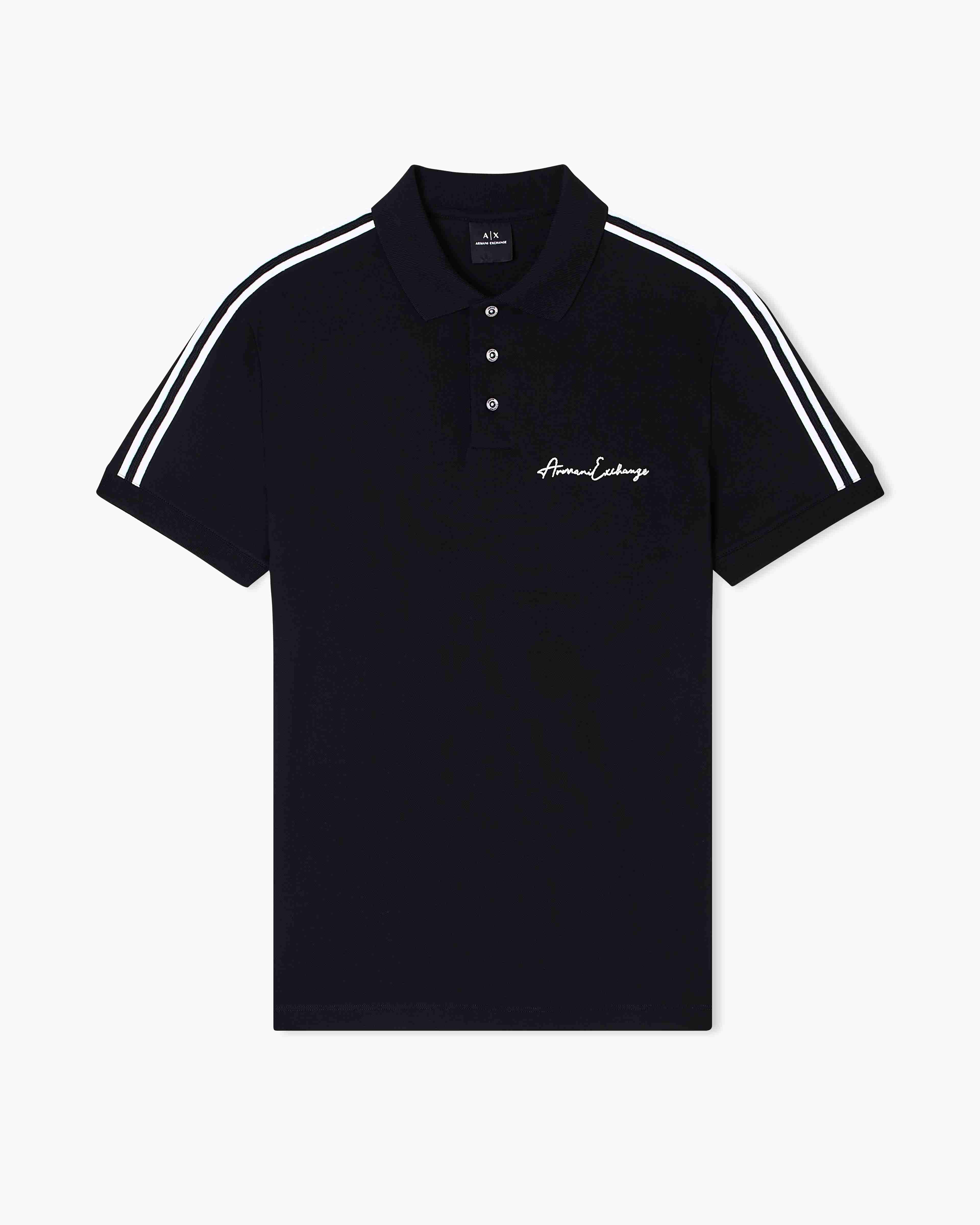 Men's Black Signature Polo Shirt