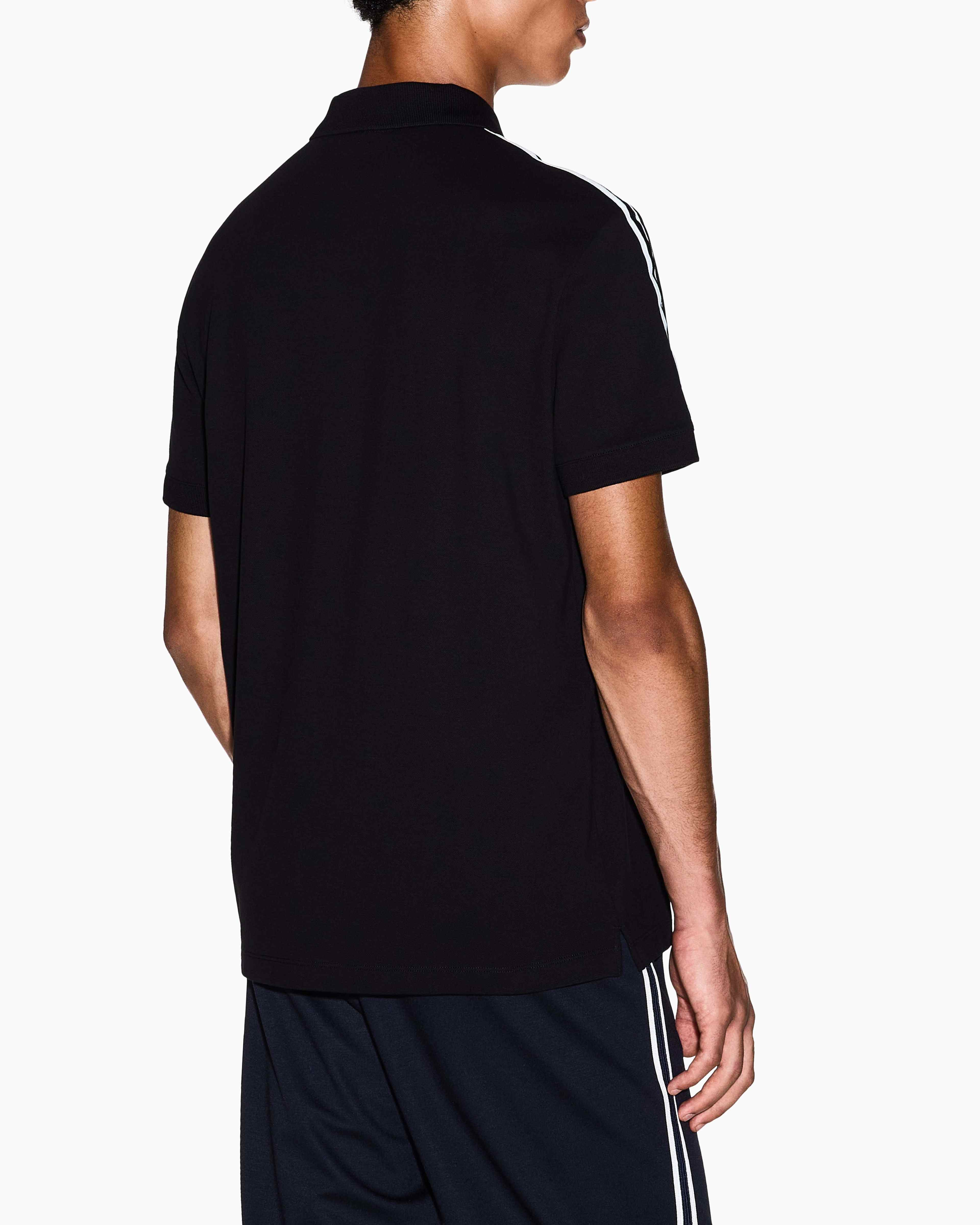 Men's Black Signature Polo Shirt