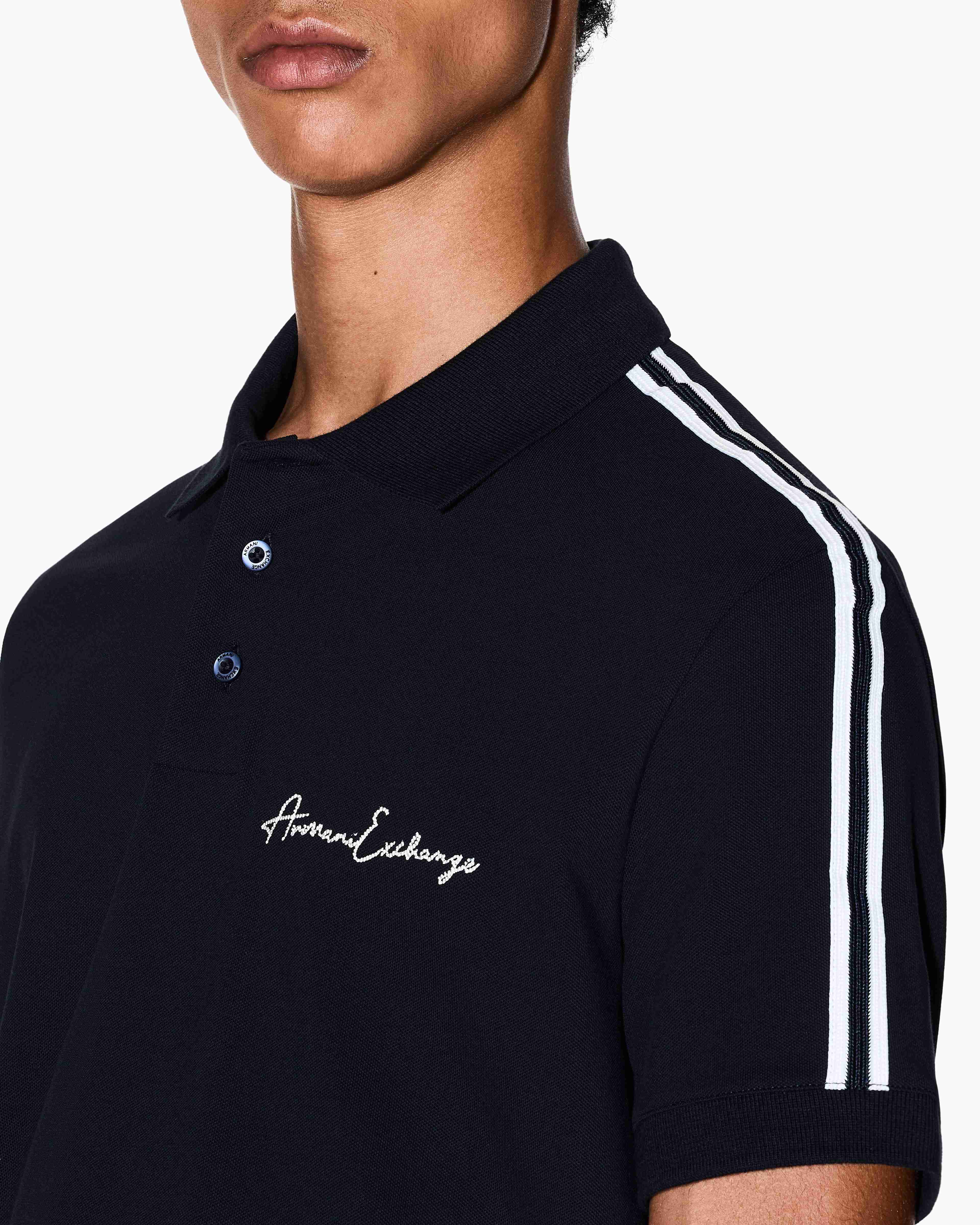 Men's Blue Signature Polo Shirt