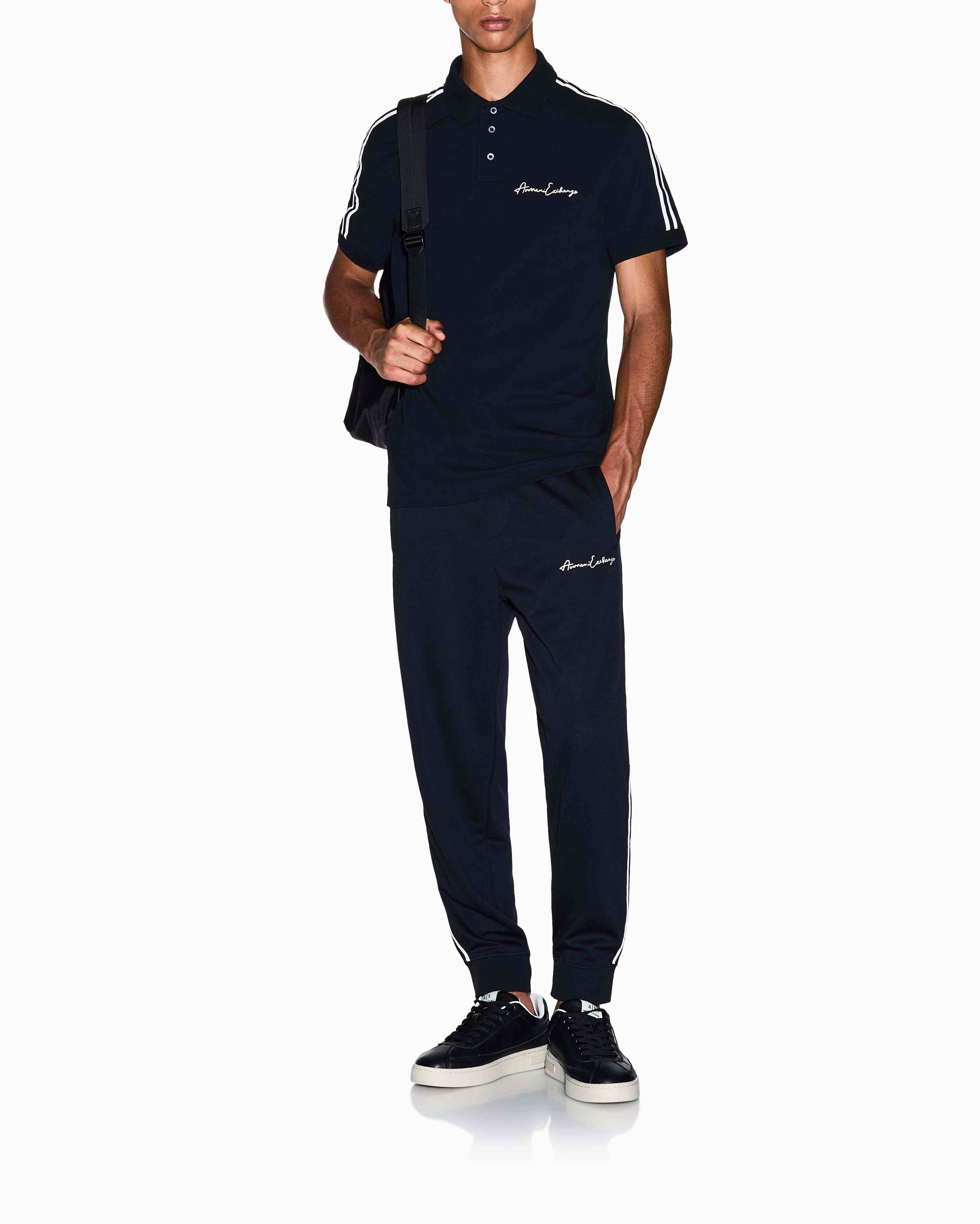 Men's Blue Signature Polo Shirt