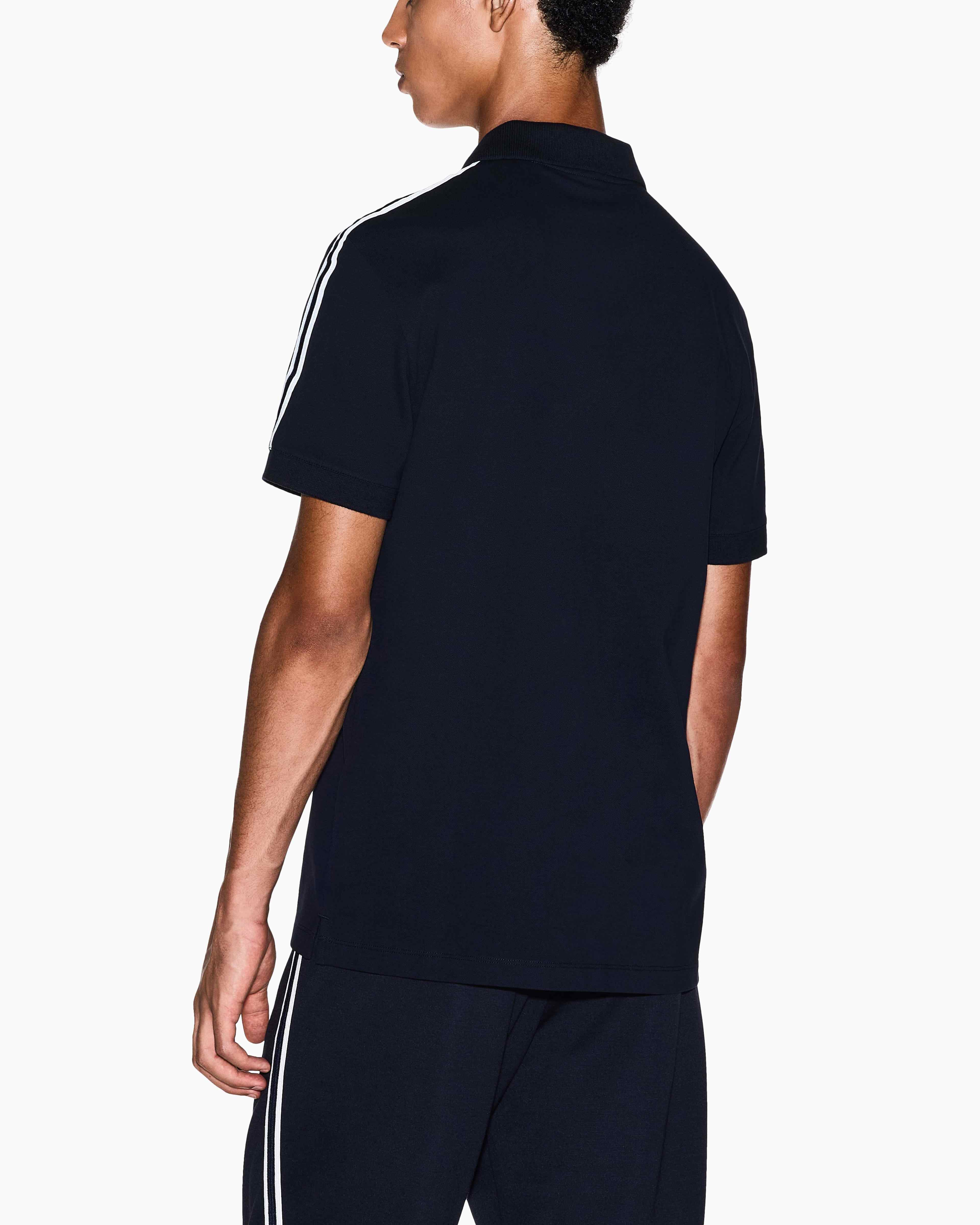 Men's Blue Signature Polo Shirt