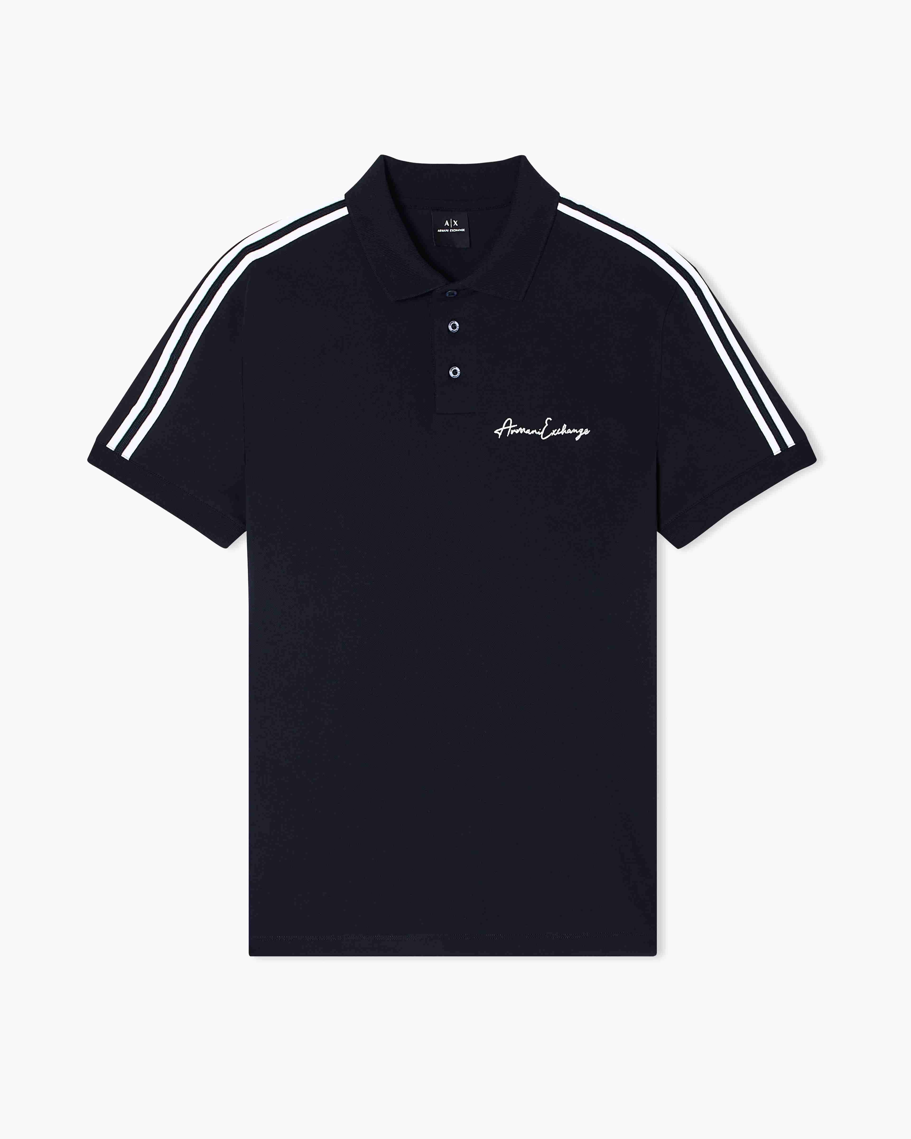 Men's Blue Signature Polo Shirt