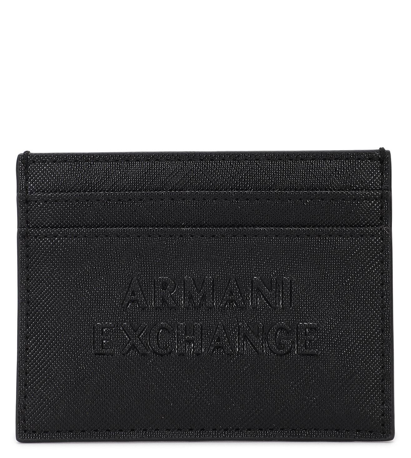 Piccola Pelletteria Black Polyester Card Holder