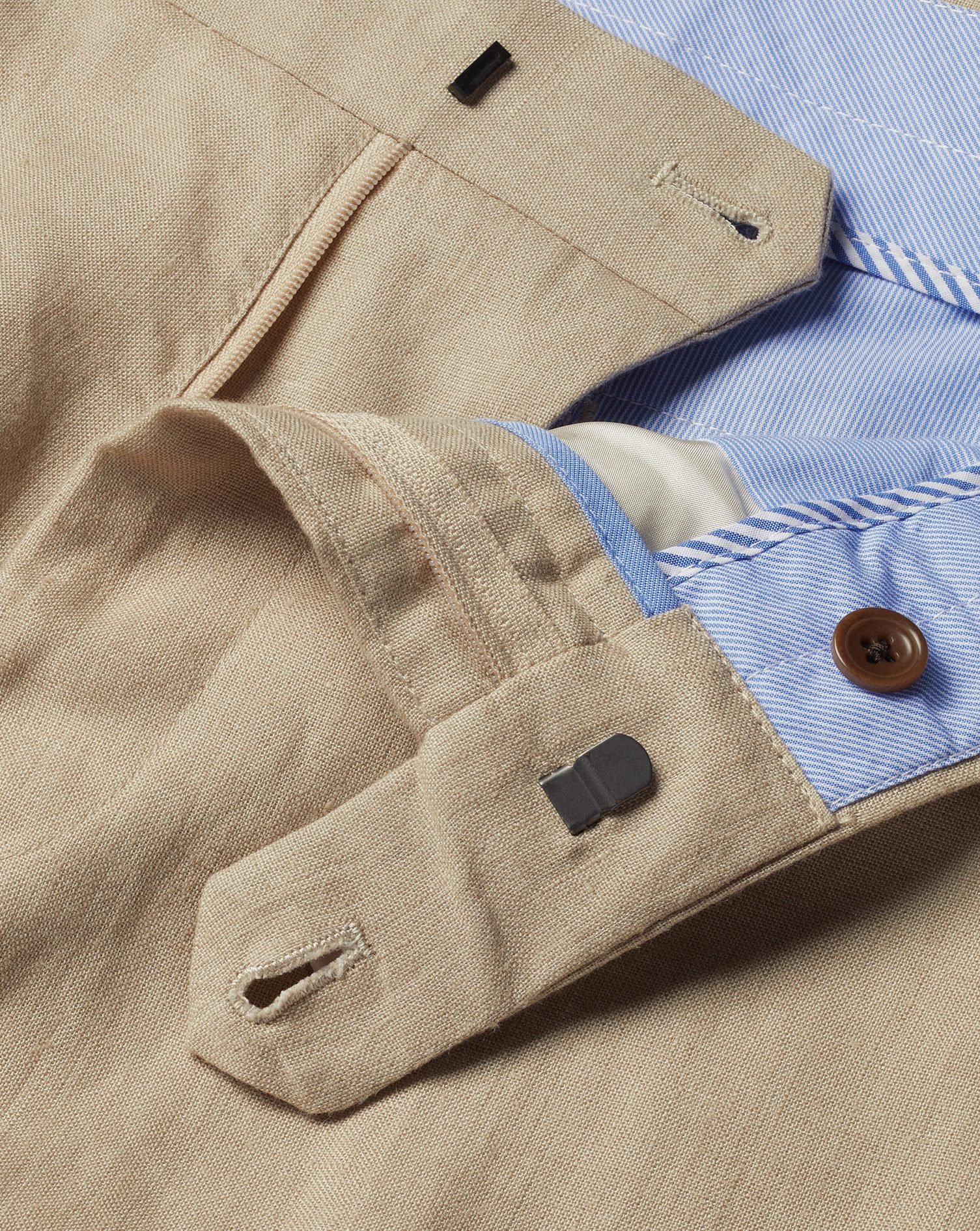 Linen Trousers - Taupe