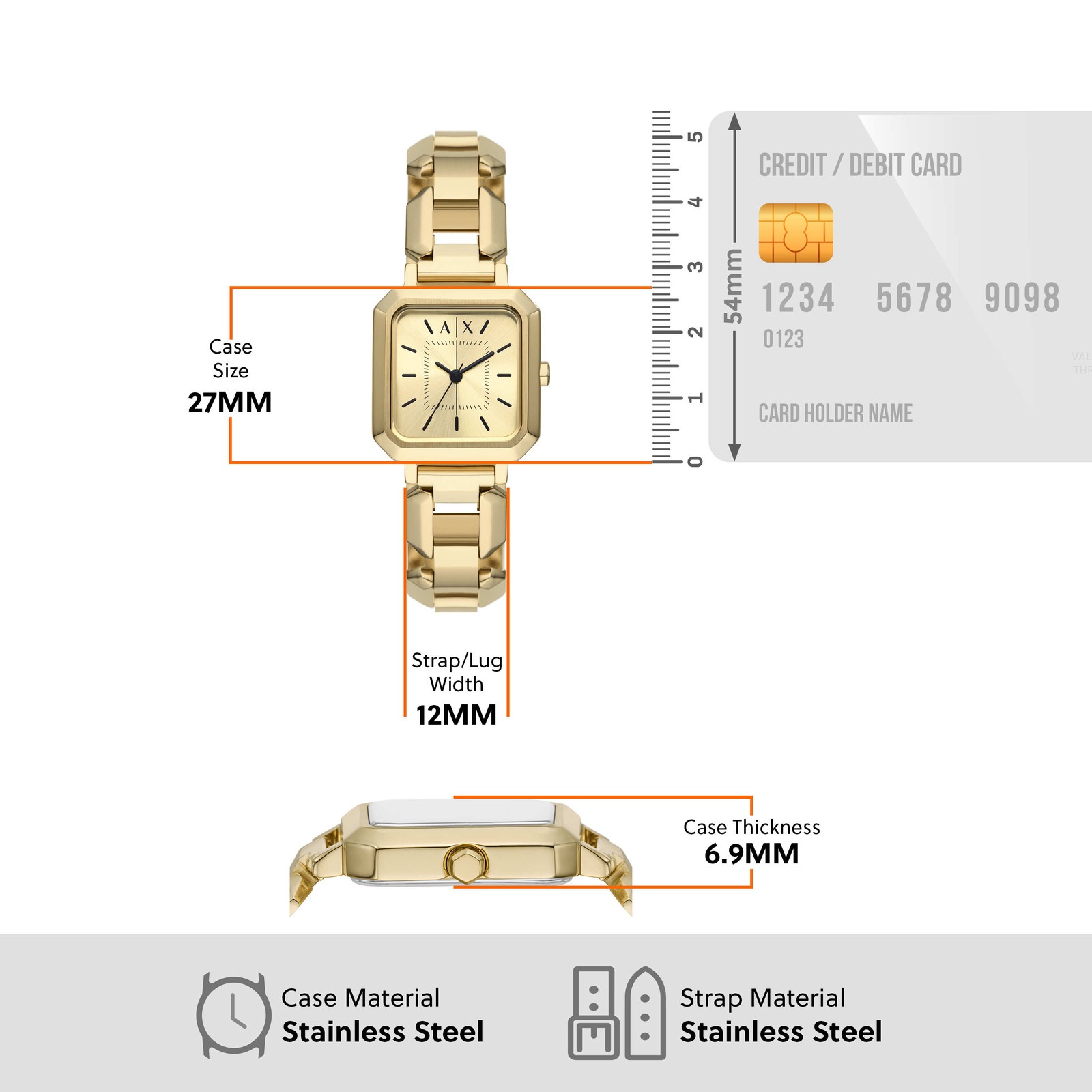 AX WATCH 5721I