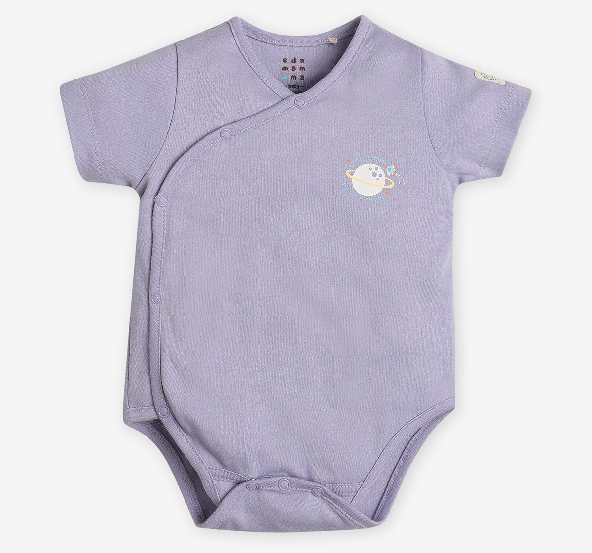 Infants Unisex Printed Bodysuits - Pack Of 2