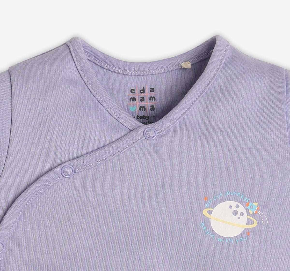 Infants Unisex Printed Bodysuits - Pack Of 2