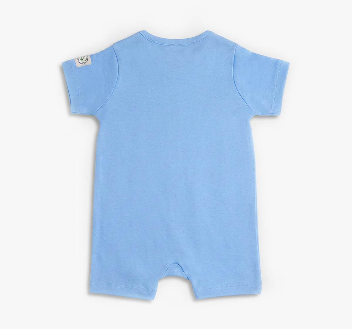 Unisex Baby Outer Space Short-Sleeve Romper Pack (2-Piece) – Sky Blue & Space Print Mix
