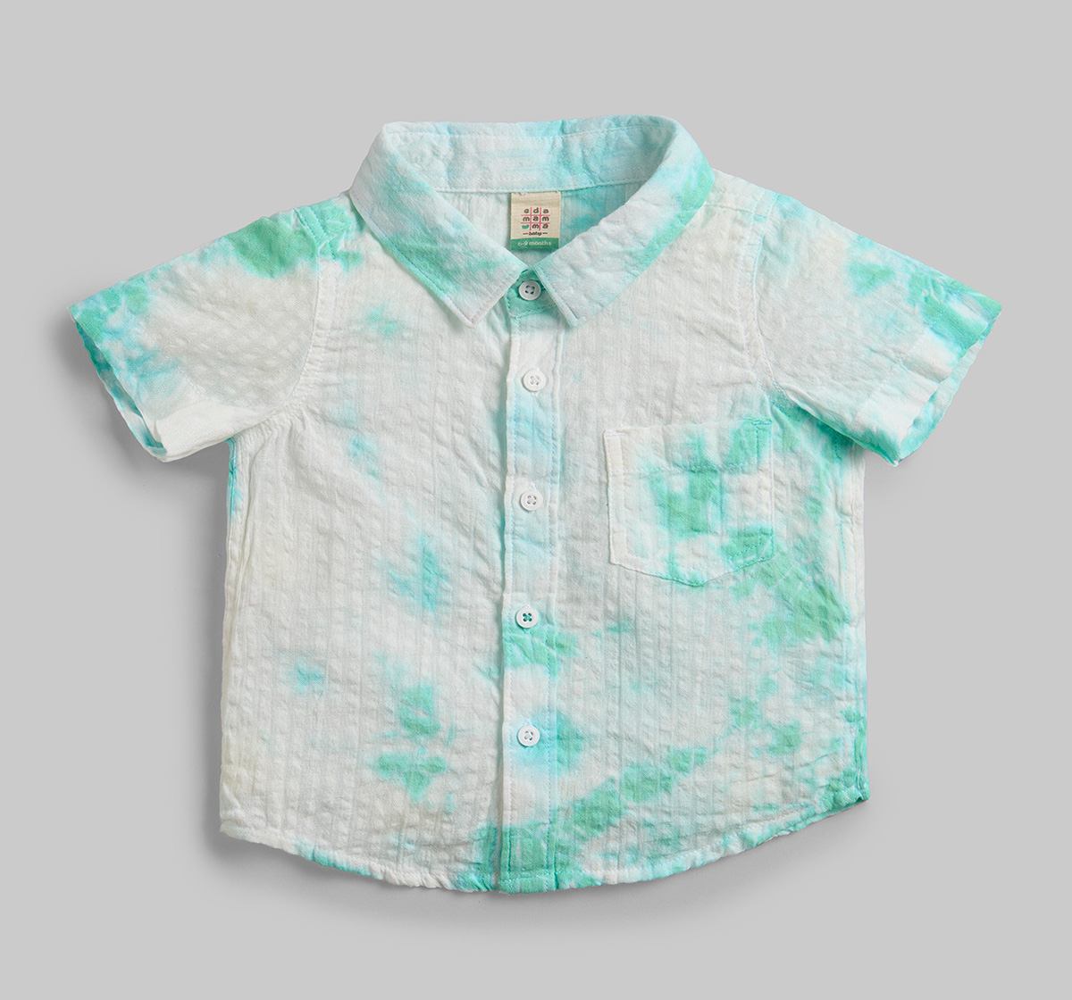 Infant Boys Tie & Dye Co-ord Set - Green