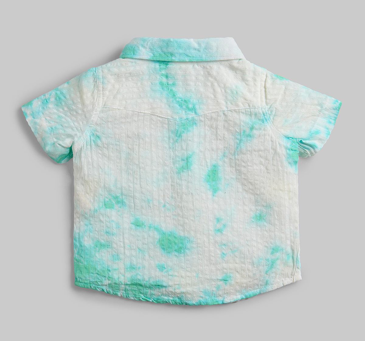 Infant Boys Tie & Dye Co-ord Set - Green