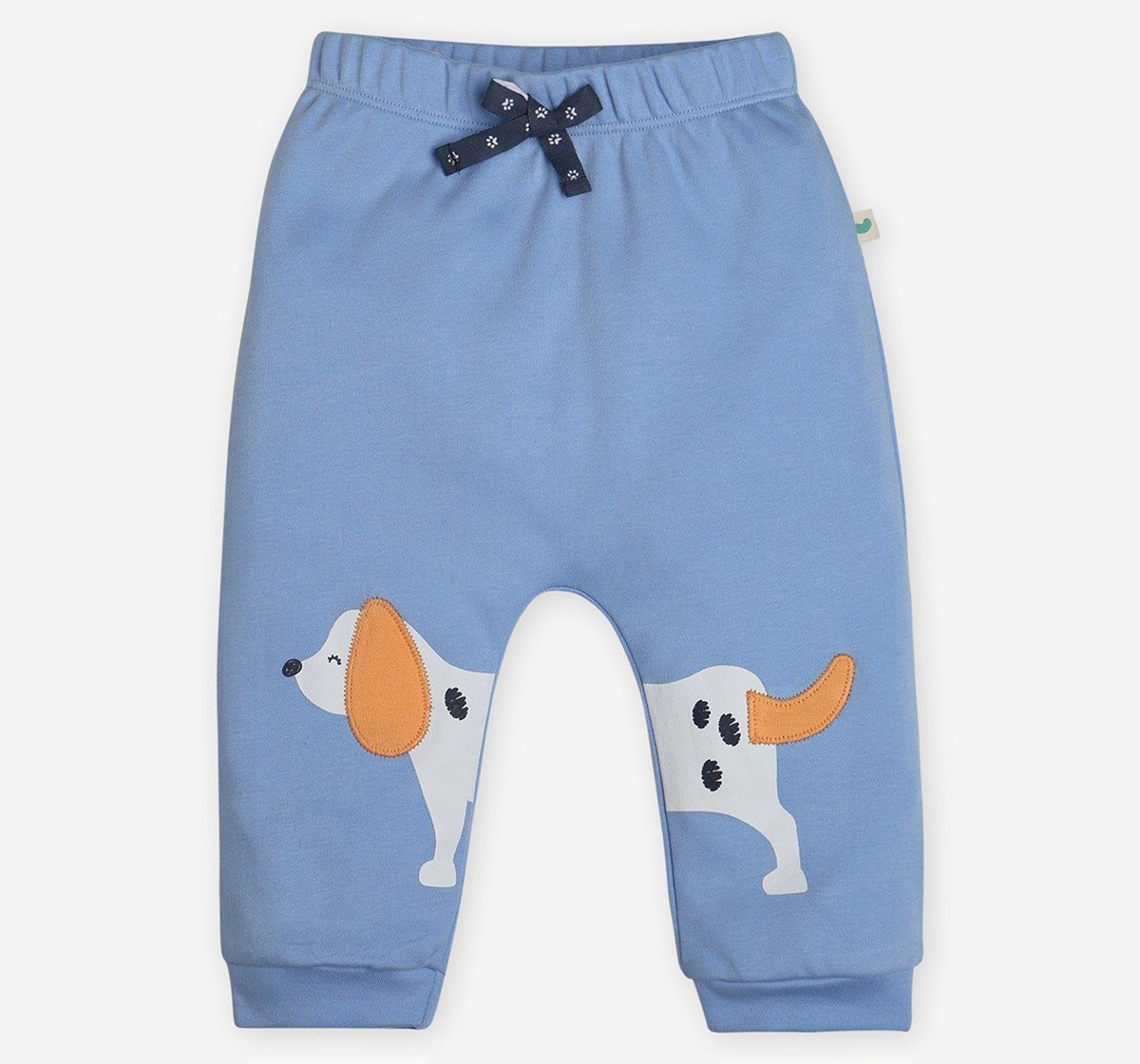 Infants Boys Printed & Applique Joggers - Pack Of 2