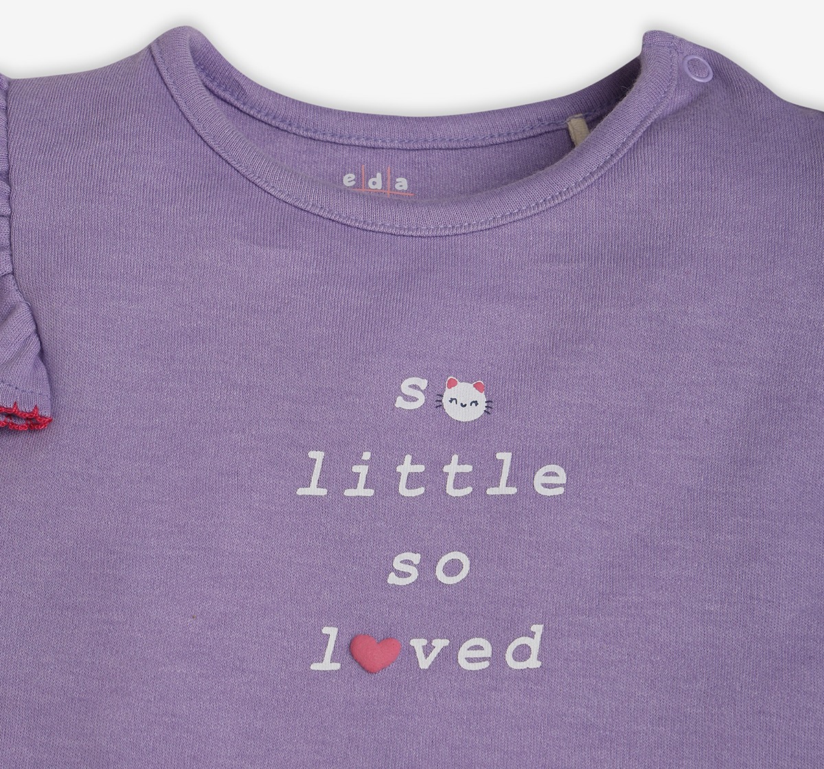 Infant Girls Printed Tshirt- Pack Of Two