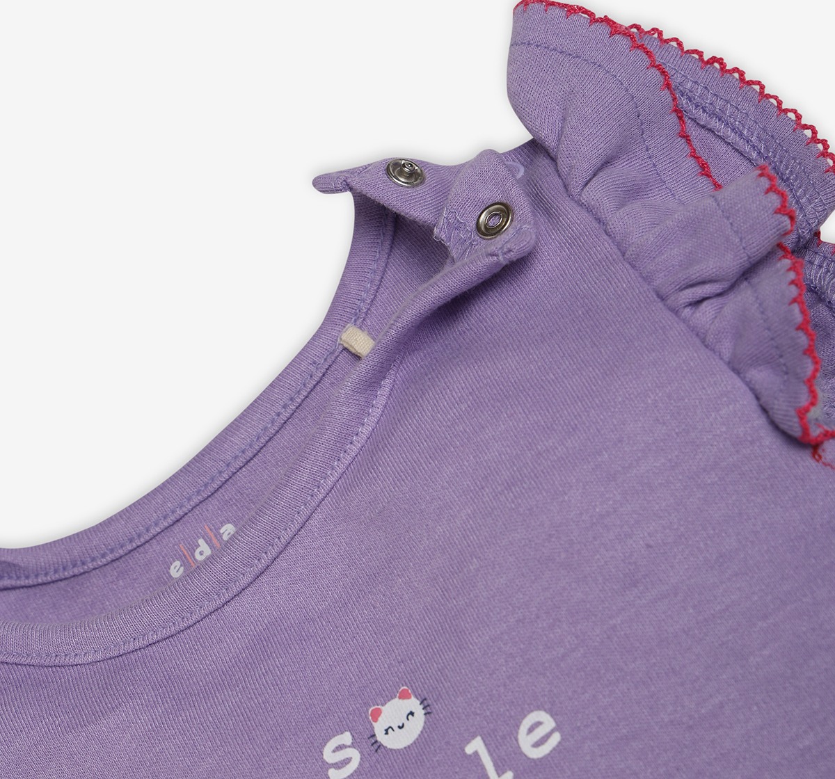 Infant Girls Printed Tshirt- Pack Of Two