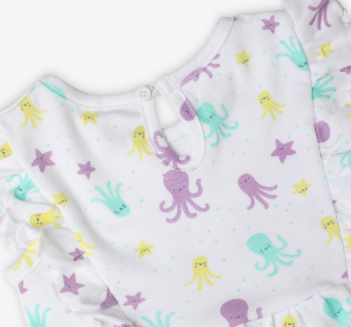 Infant Girls Printed Dress - Pack Of 2