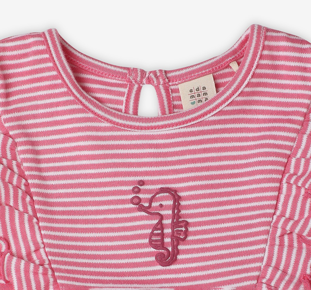 Infant Girls Printed Dress - Pack Of 2