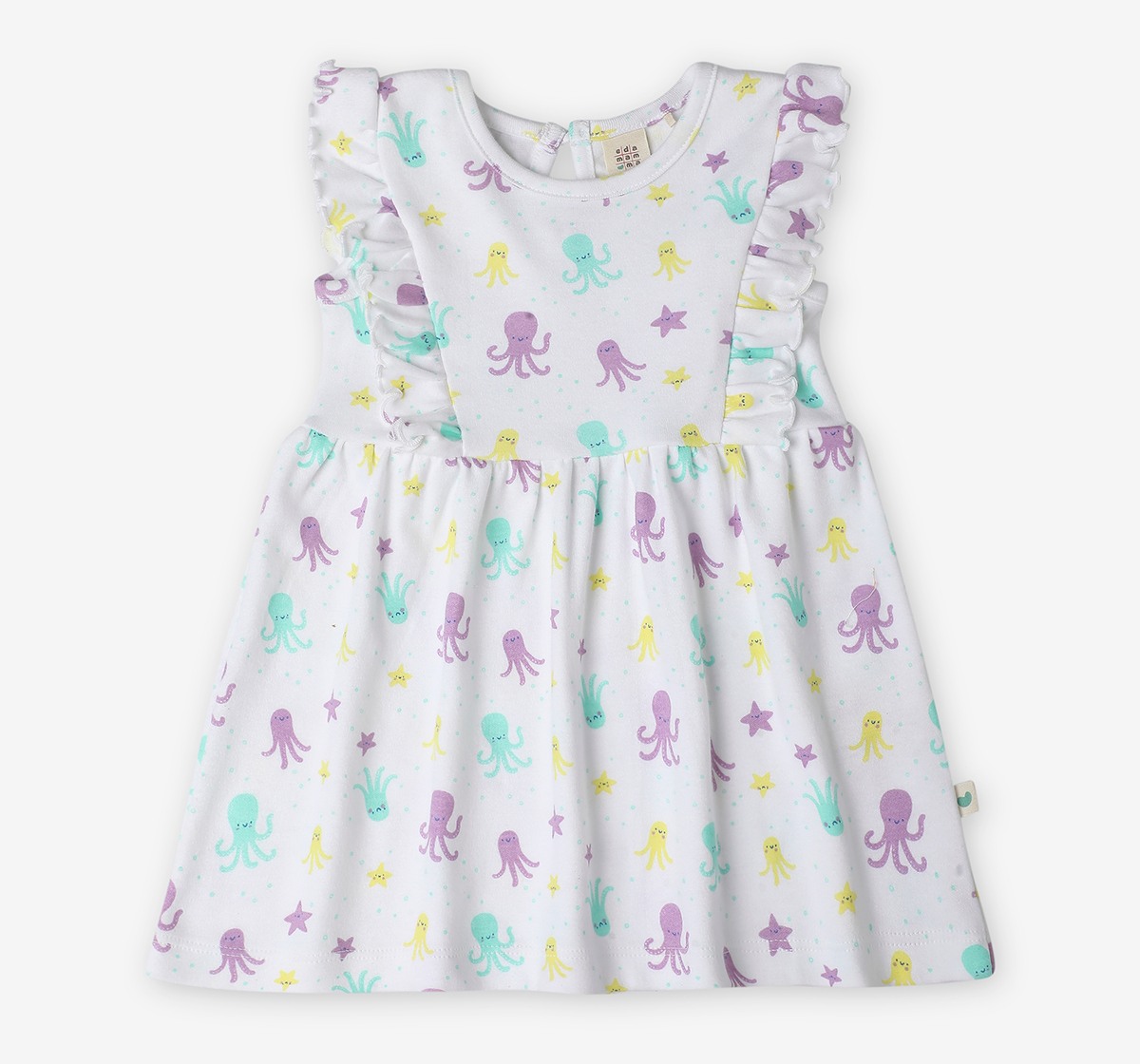 Infant Girls Printed Dress - Pack Of 2