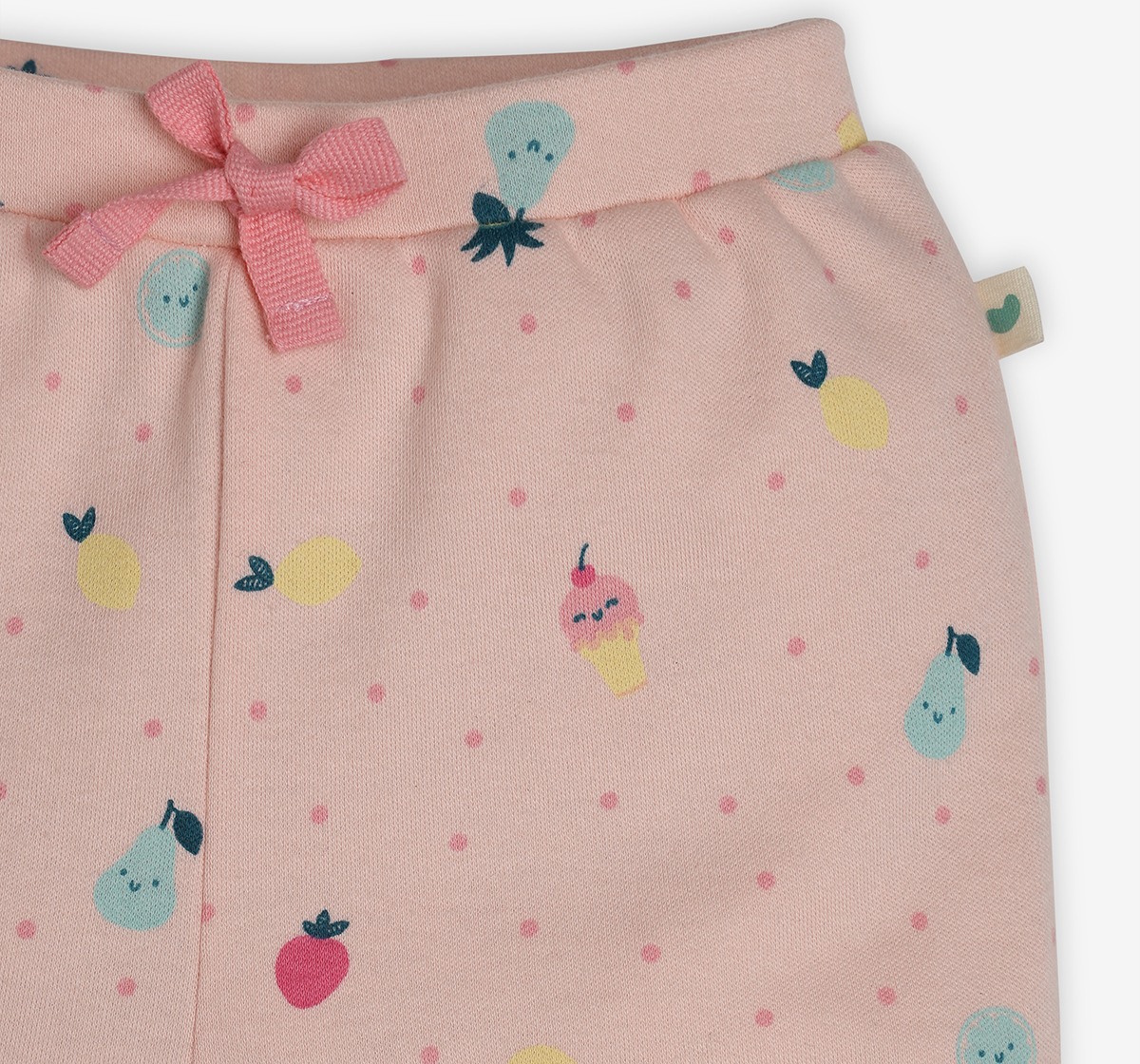 Infants Girls Printed Shorts - Pack Of 2