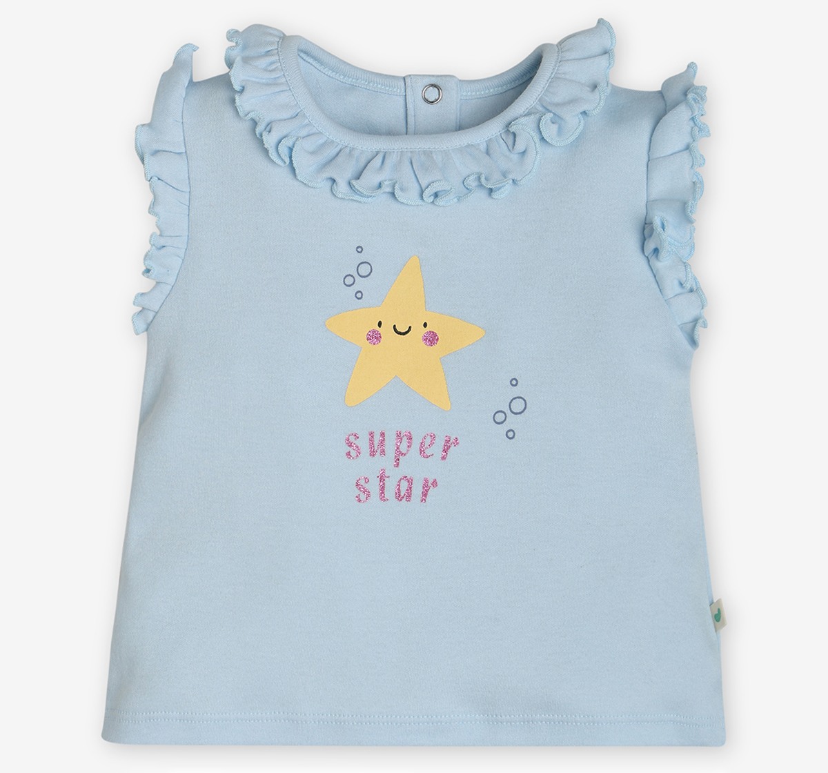 Infants Girls Printed Tshirt - Pack Of 2